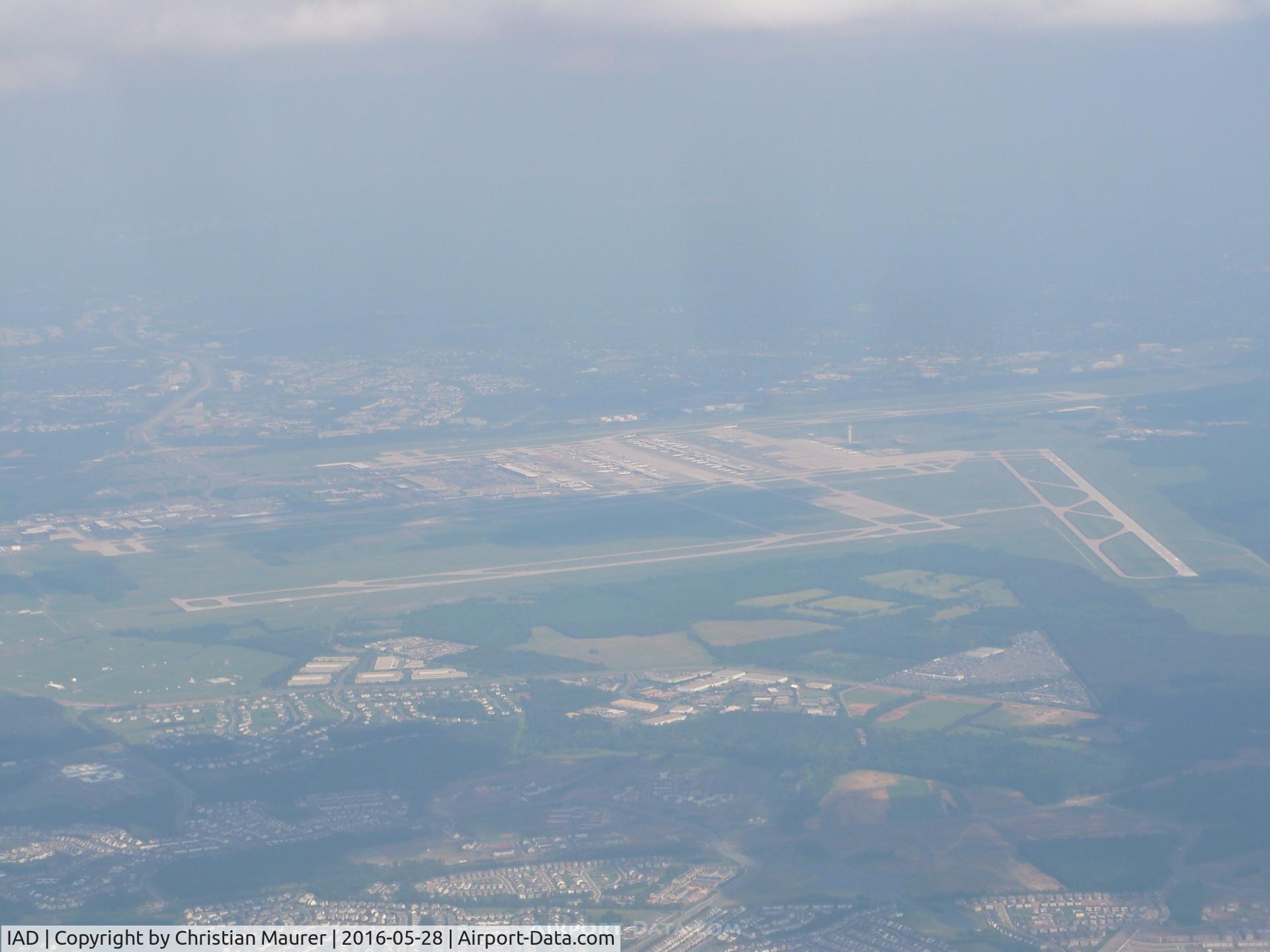 Washington Dulles International Airport (IAD) - Washington Dulles IAD taken from a ERJ175