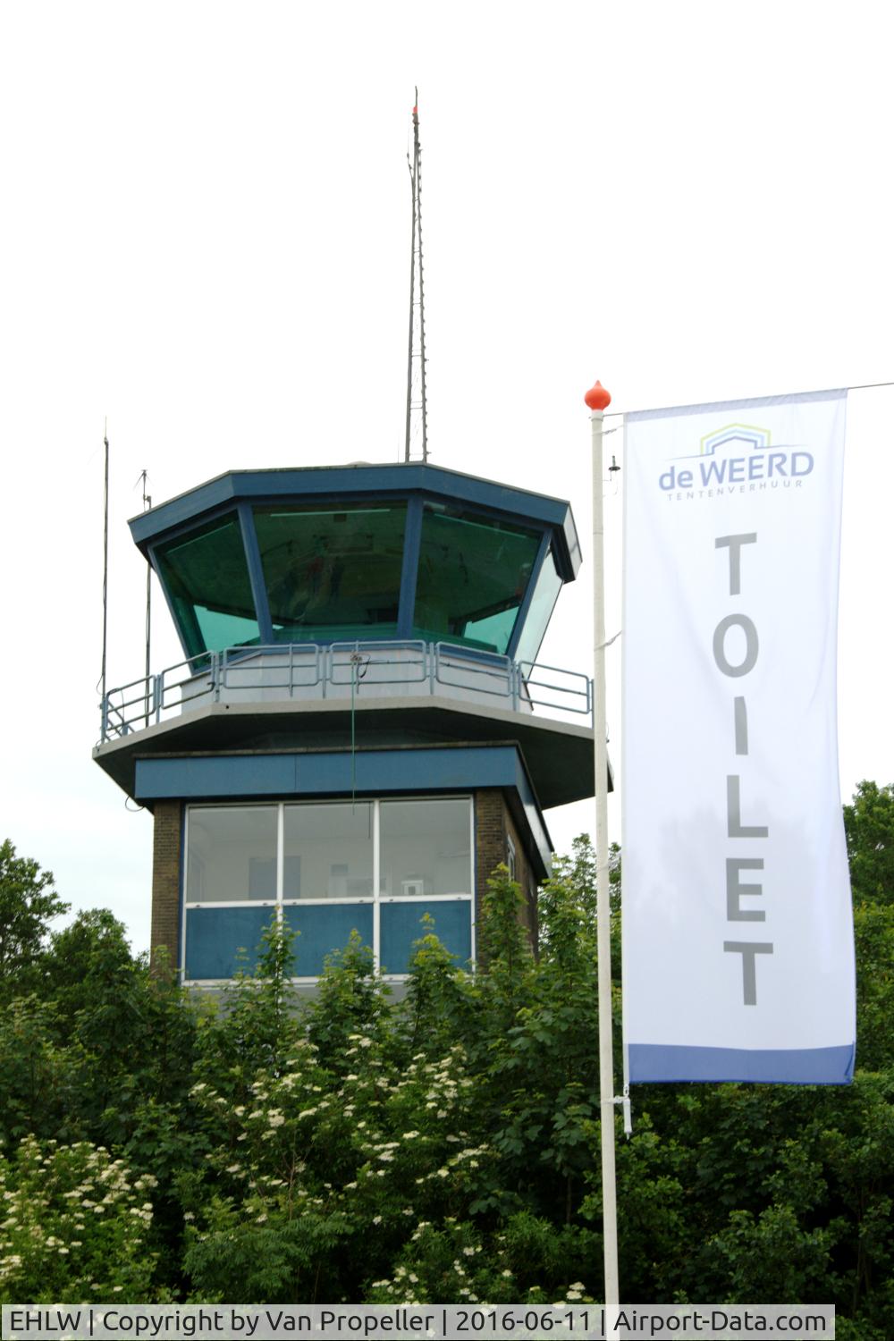 Leeuwarden Air Base Airport, Leeuwarden Netherlands (EHLW) - The control tower during the 2016 open days of the Royal Netherlands Air Force at Leeuwarden Air Base