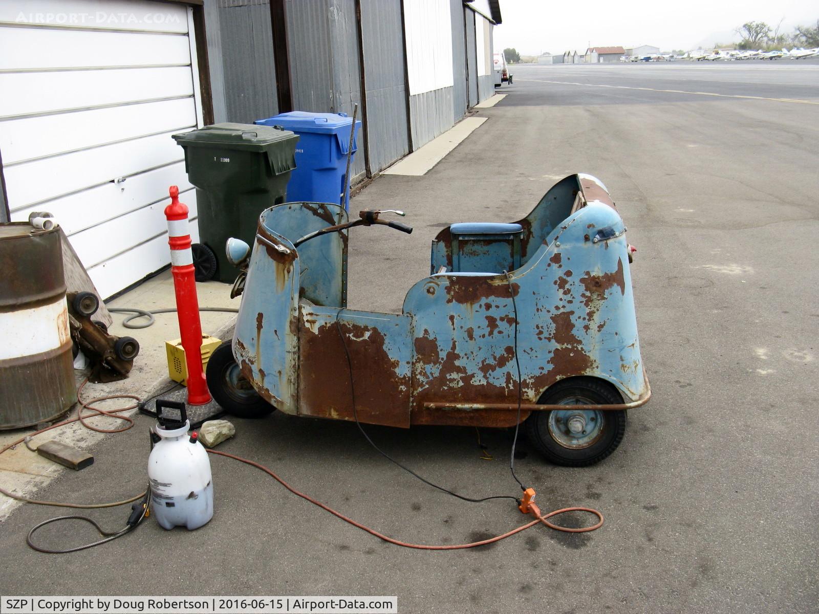 Santa Paula Airport (SZP) - Battery on charge-will work later this morning on weed spray control