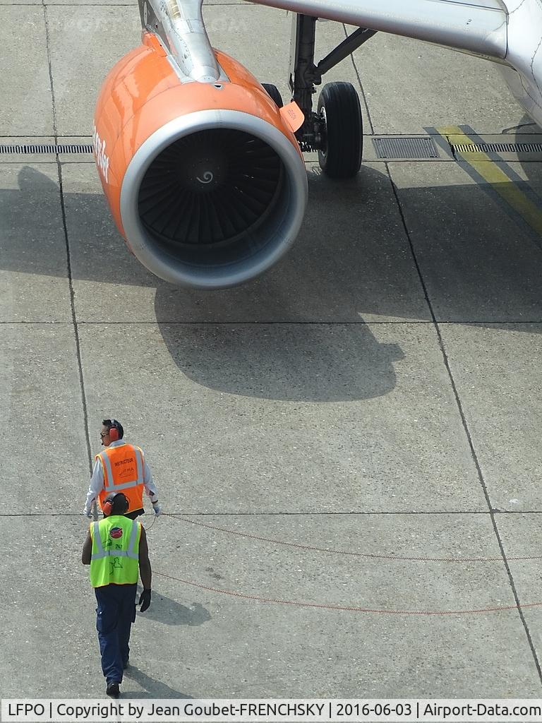 Paris Orly Airport, Orly (near Paris) France (LFPO) - EasyJet departure at Orly south