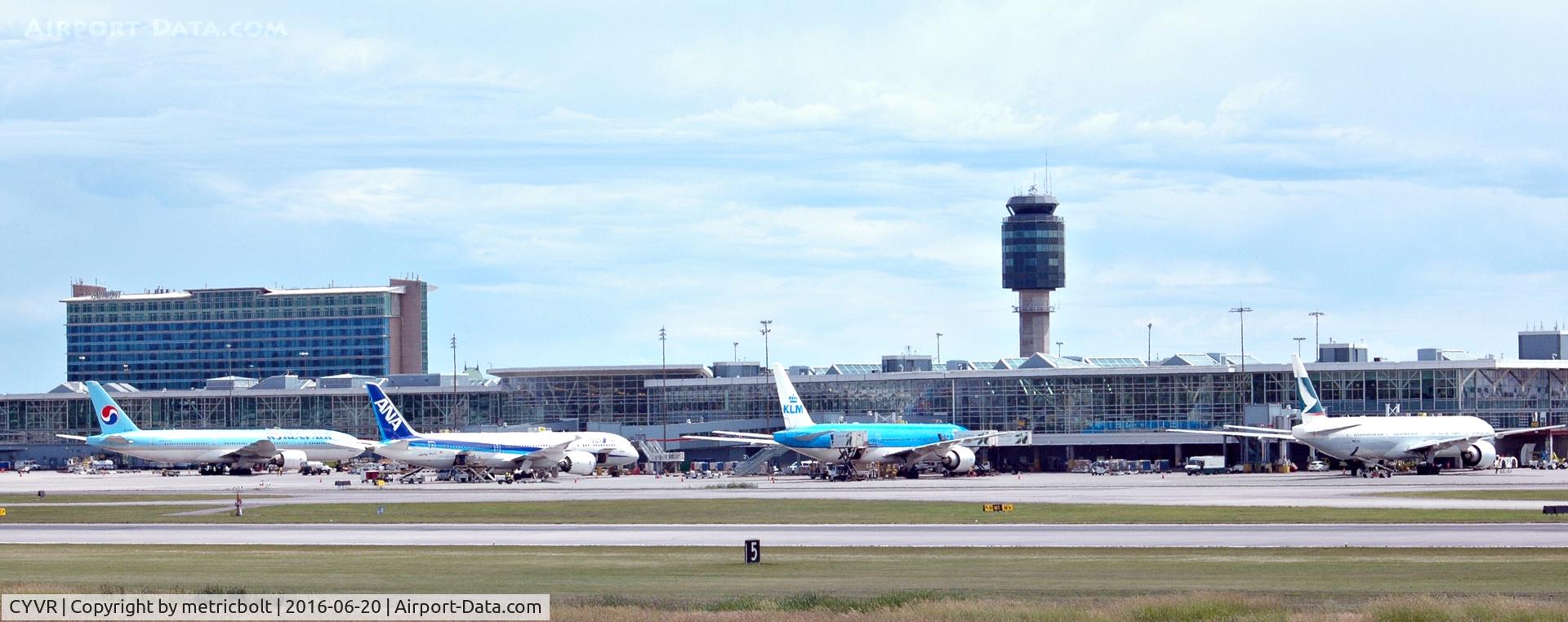 Vancouver International Airport, Vancouver, British Columbia Canada (CYVR) -  Airlines at YVR on the first day of summer,2016
