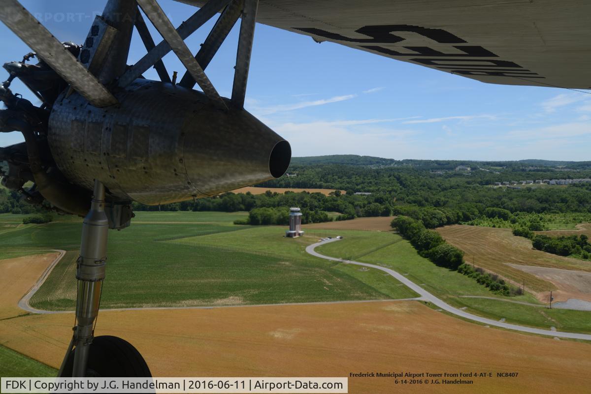 Frederick Municipal Airport (FDK) - FDK tower from Ford Tri-Motor.