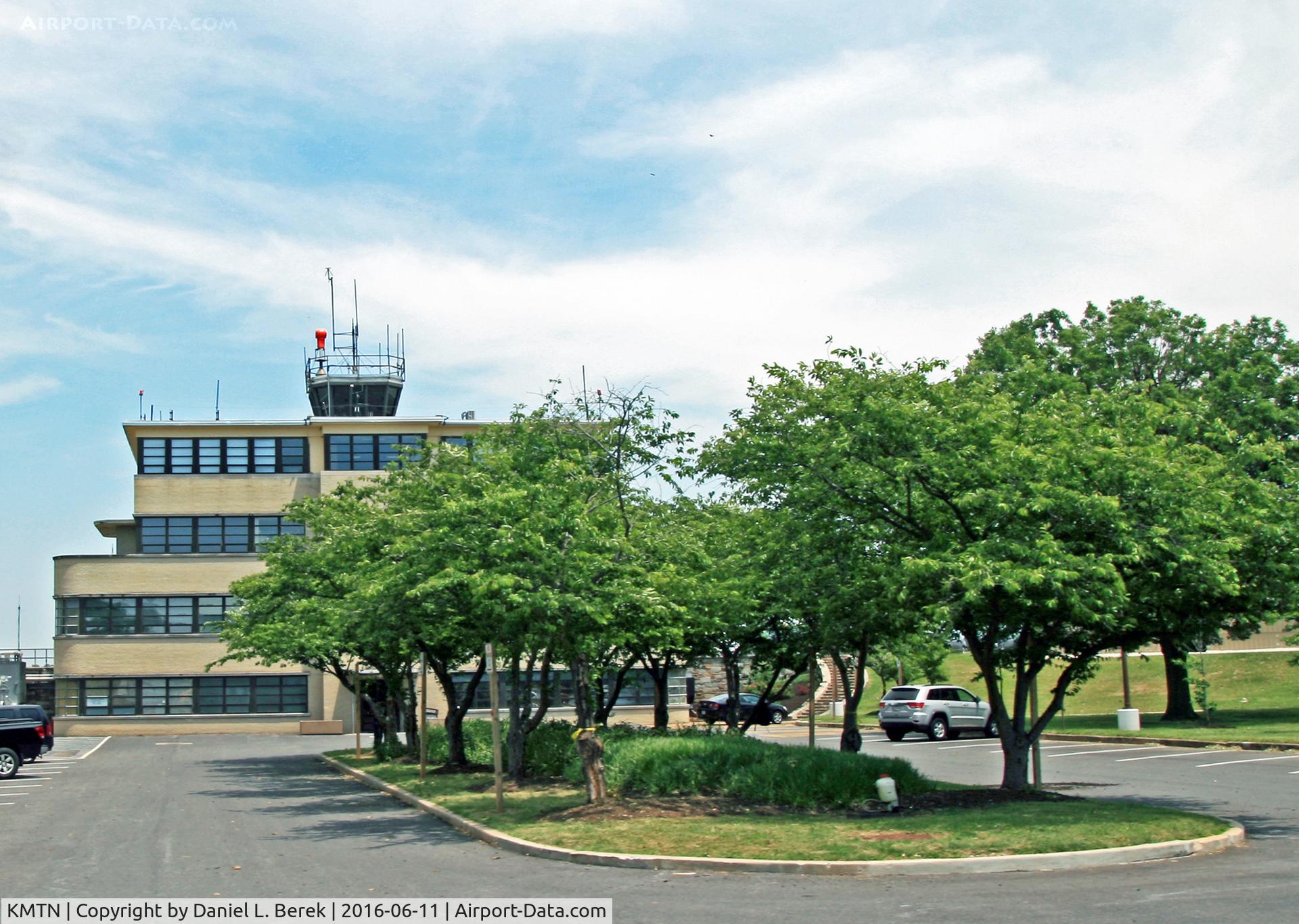 Martin State Airport (MTN) - This is the classic main building of Glenn Martin State Airport, Middle River, MD (Baltimore County).