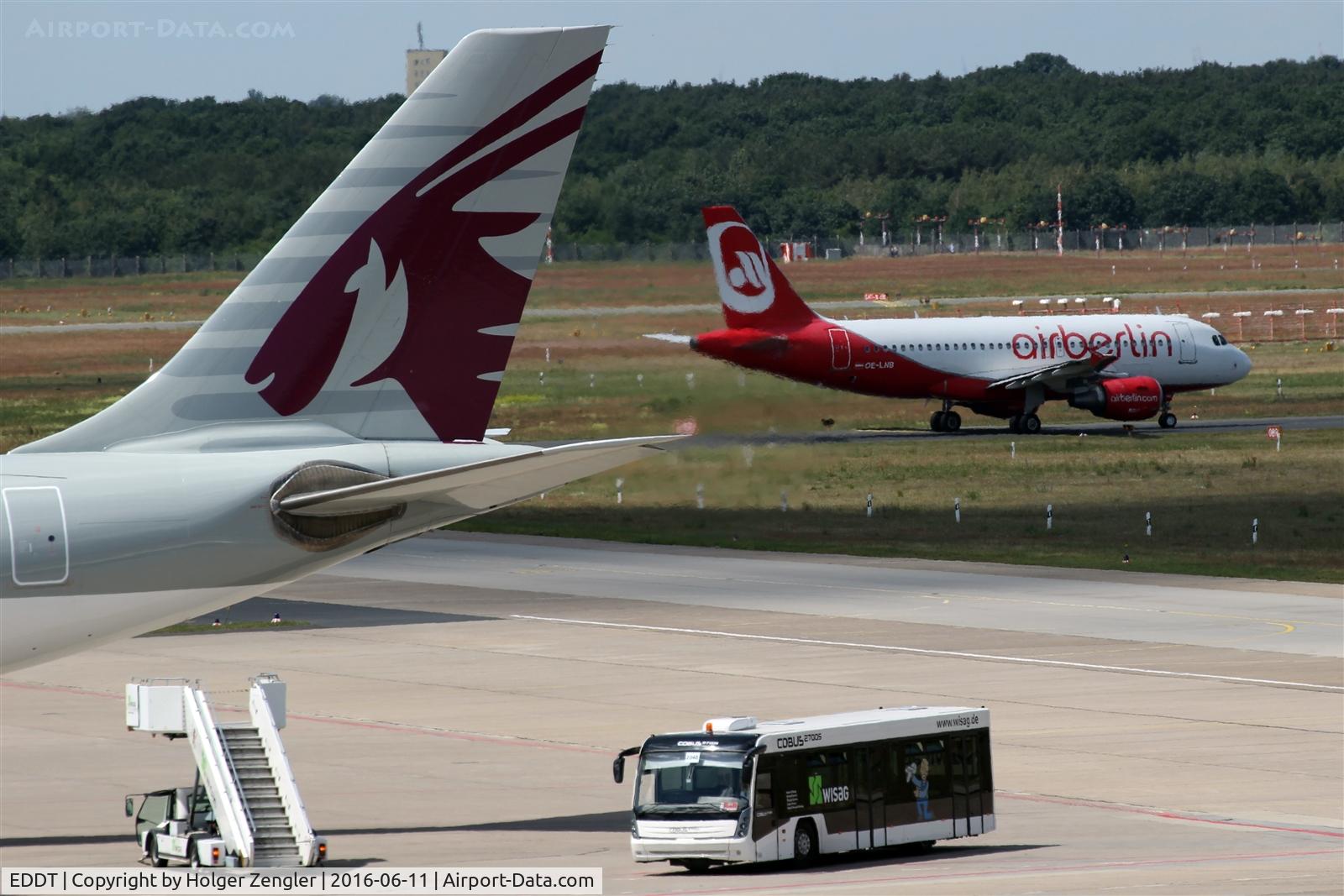 Tegel International Airport (closing in 2011), Berlin Germany (EDDT) - Still life with mobile stair....