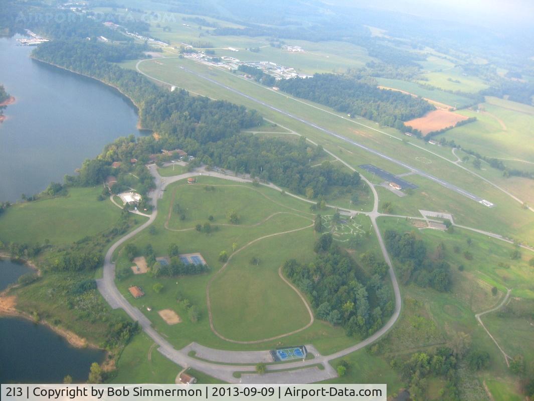 Rough River State Park Airport (2I3) - Looking west 