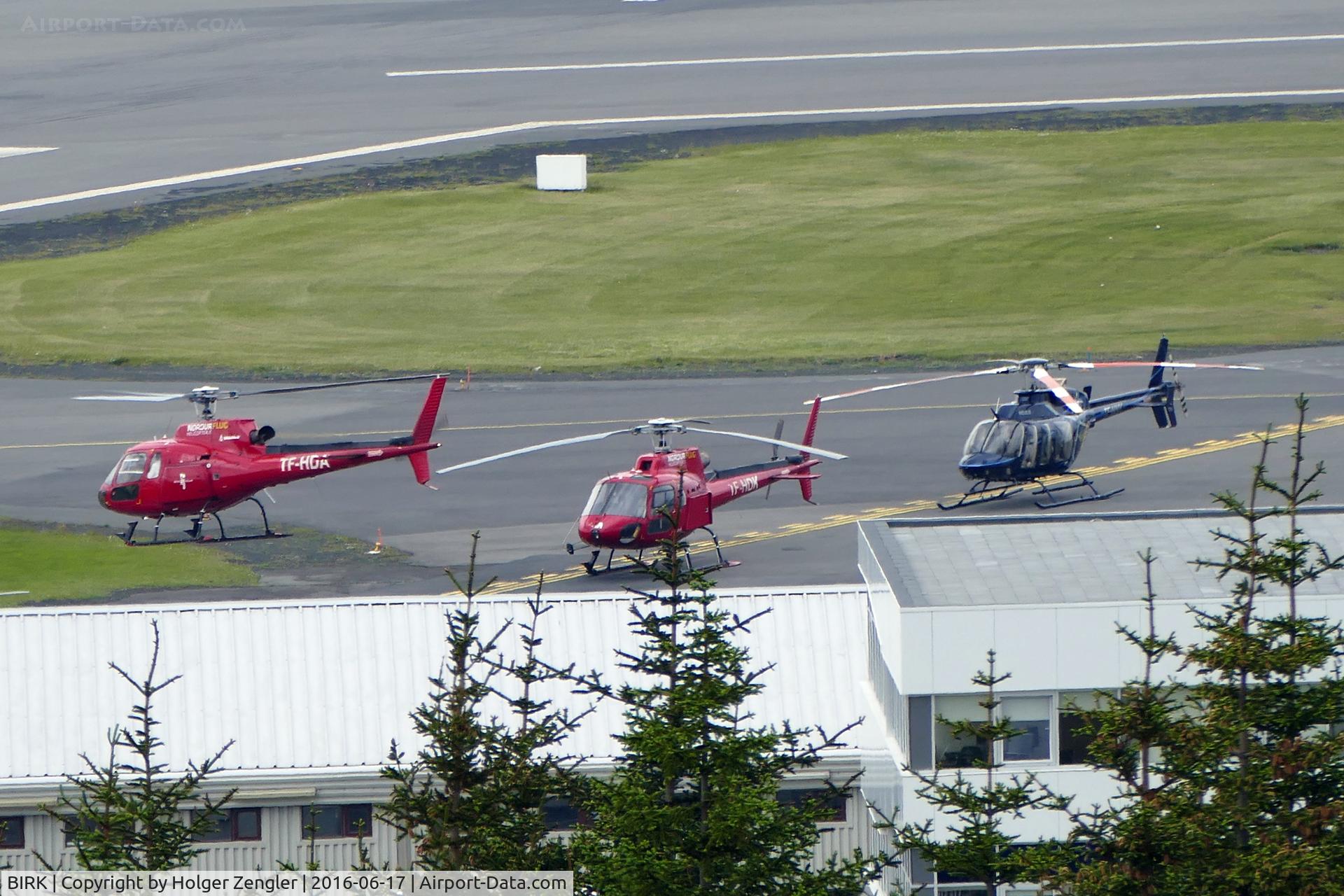 Reykjavík Airport, Reykjavík Iceland (BIRK) - RKV heliport...