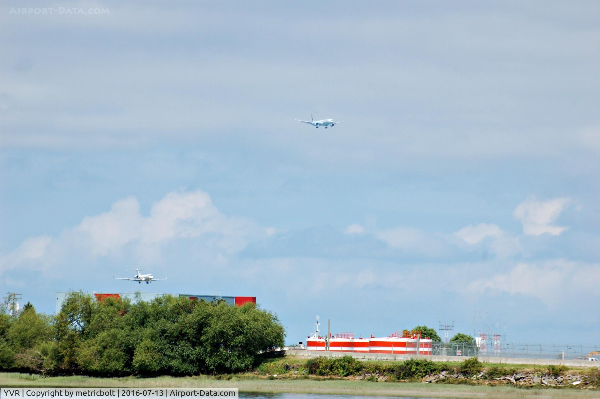 Vancouver International Airport, Vancouver, British Columbia Canada (YVR) - Morning arrivals