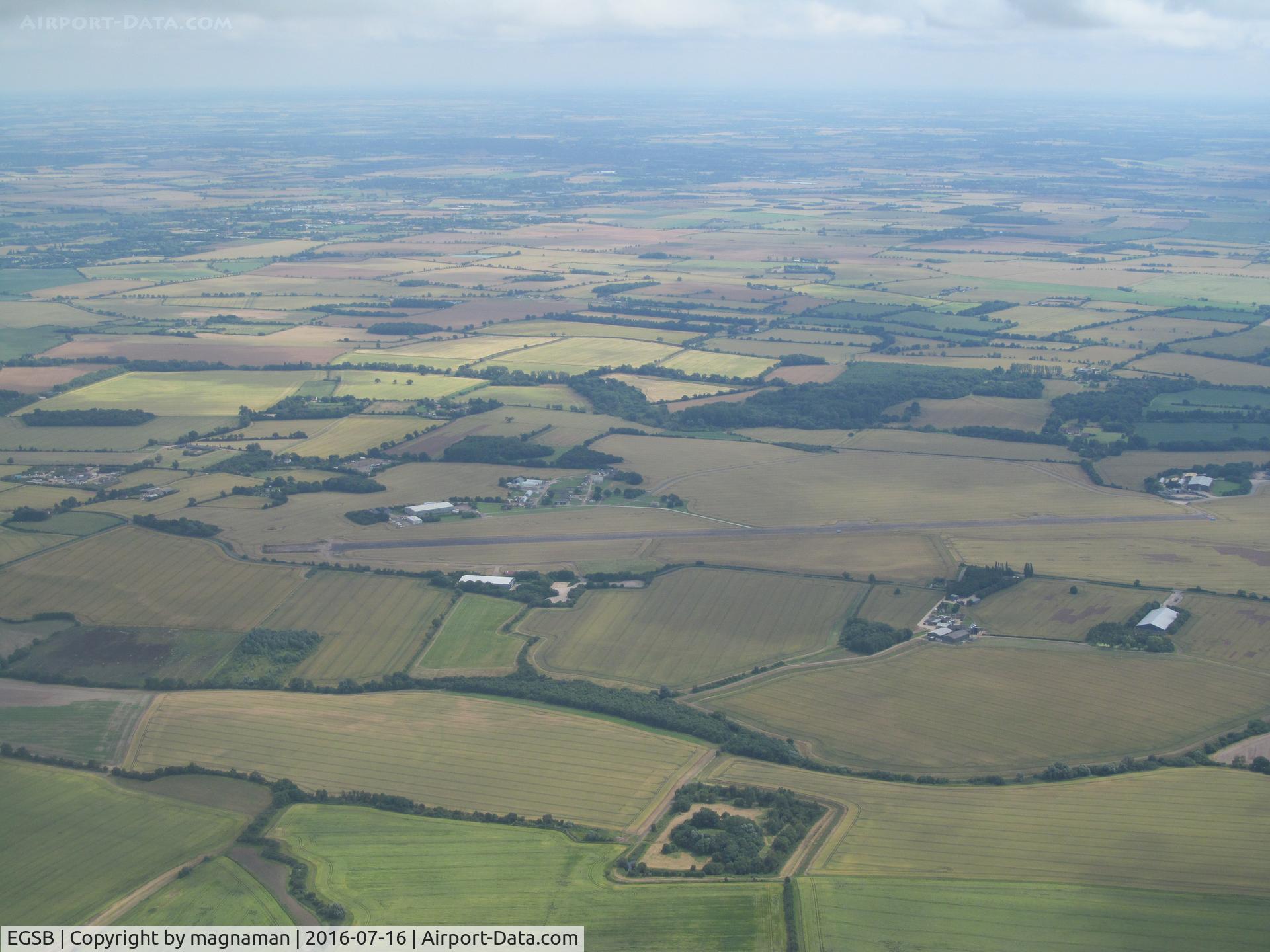 Bedford Castle Mill Airport, Bedford, England United Kingdom (EGSB) - Actually Little Staughton strip - a couple of miles east of Bedford
