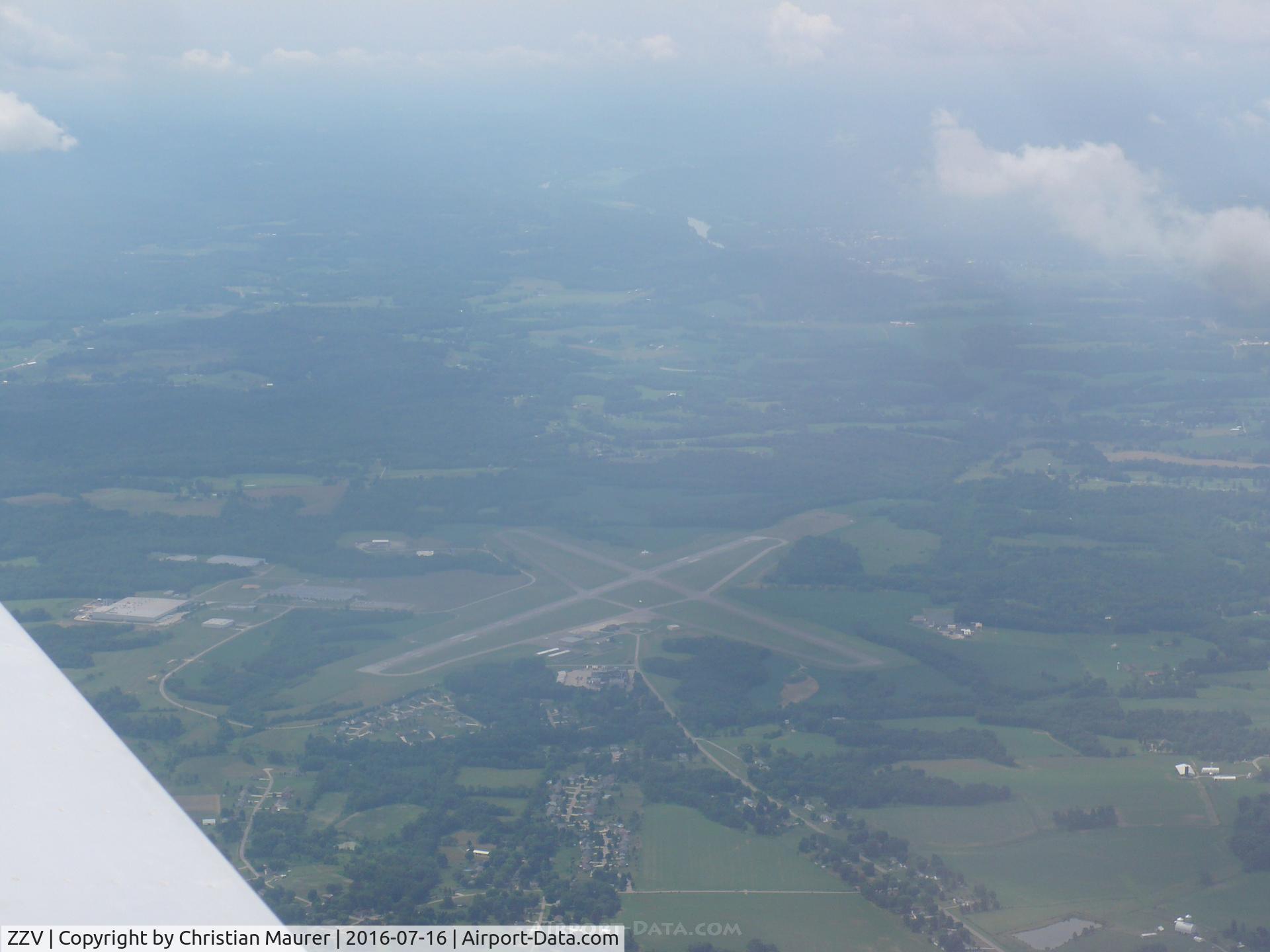 Zanesville Municipal Airport (ZZV) - Zanesville Taken from an RV7