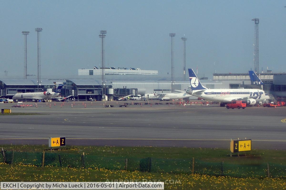Copenhagen Airport, Kastrup near Copenhagen Denmark (EKCH) - At Kastrup