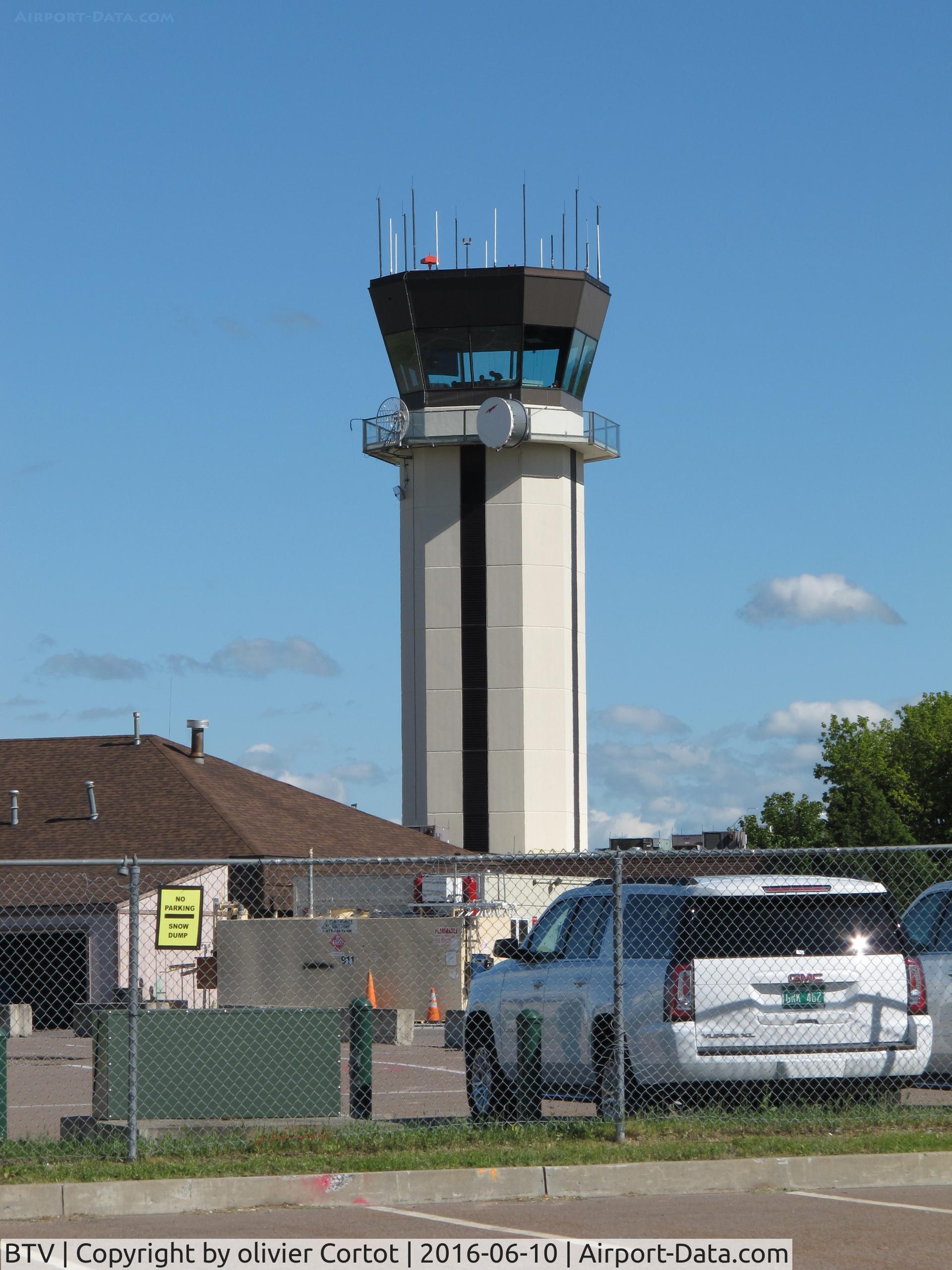 Burlington International Airport (BTV) - the tower