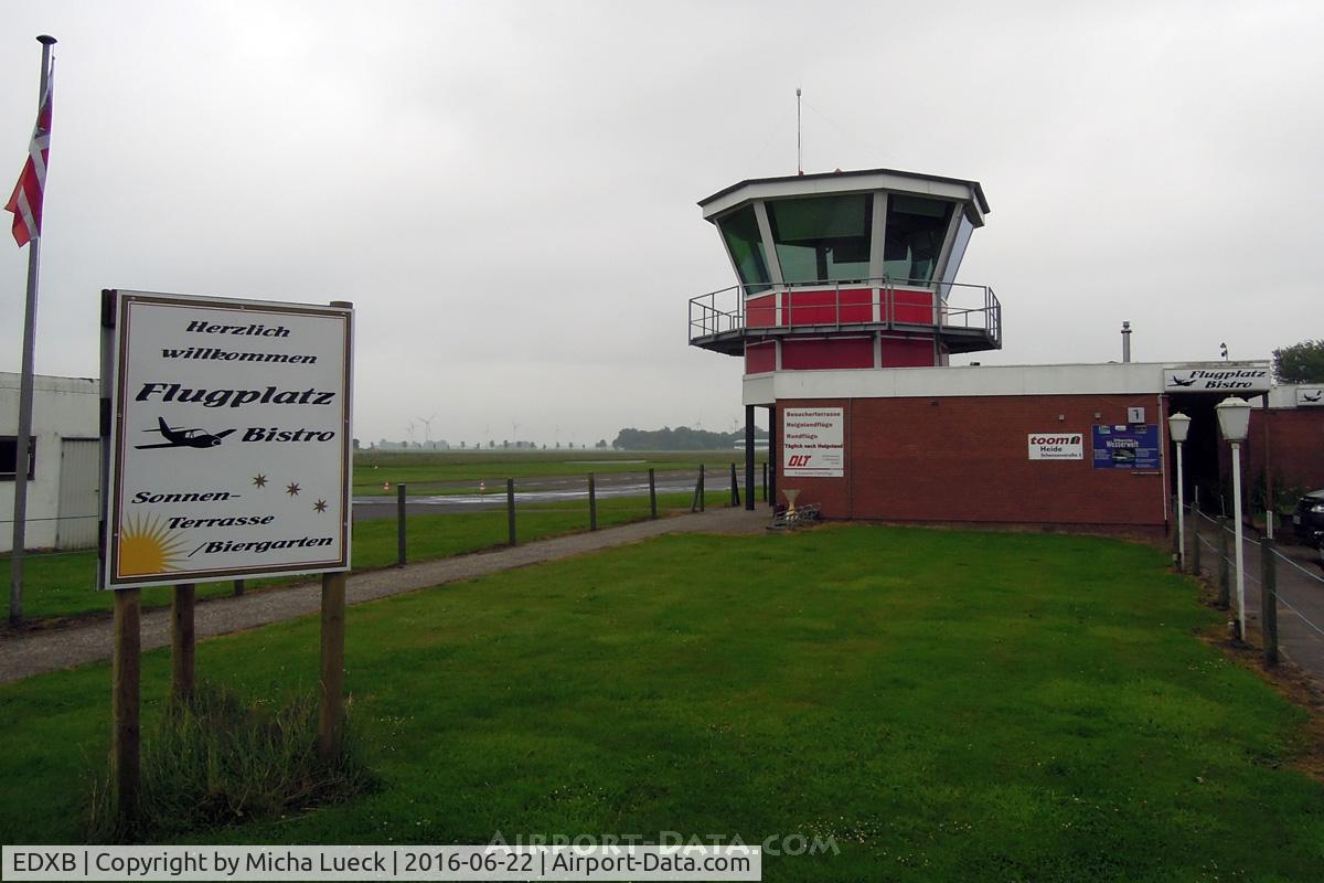 EDXB Airport - A gloomy morning at Heide-Büsum, but after 5 minutes in the air, enroute to Helgoland, it cleared up and became a gorgeous summer day