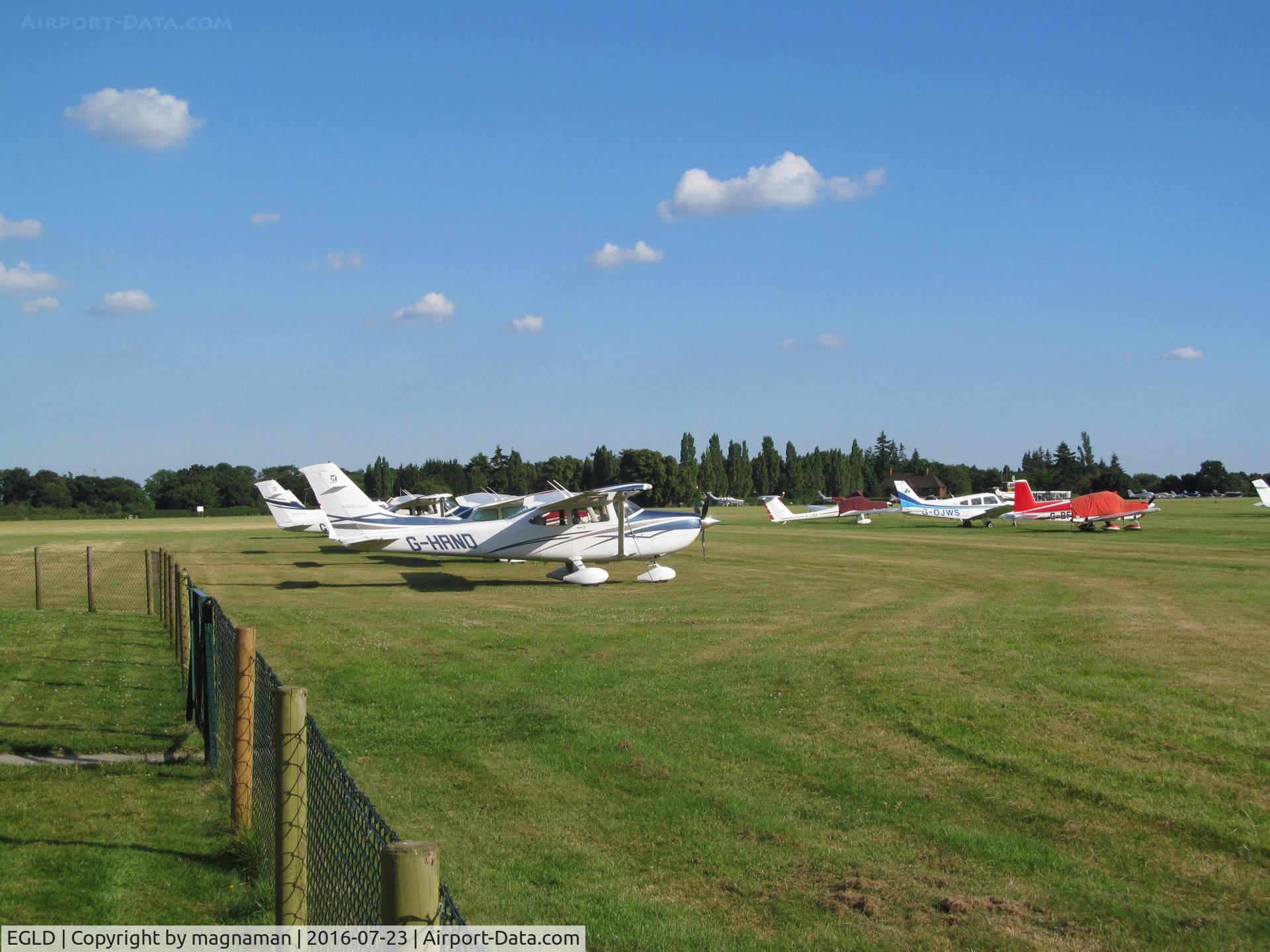 Denham Aerodrome Airport, Gerrards Cross, England United Kingdom (EGLD) - lovely gras airfield