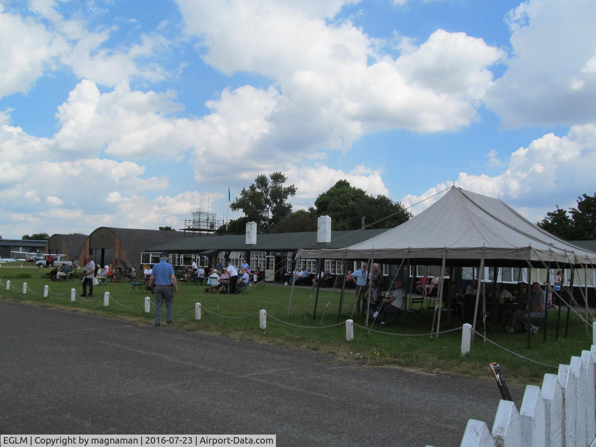 White Waltham Airfield Airport, White Waltham, England United Kingdom (EGLM) - clubhouse