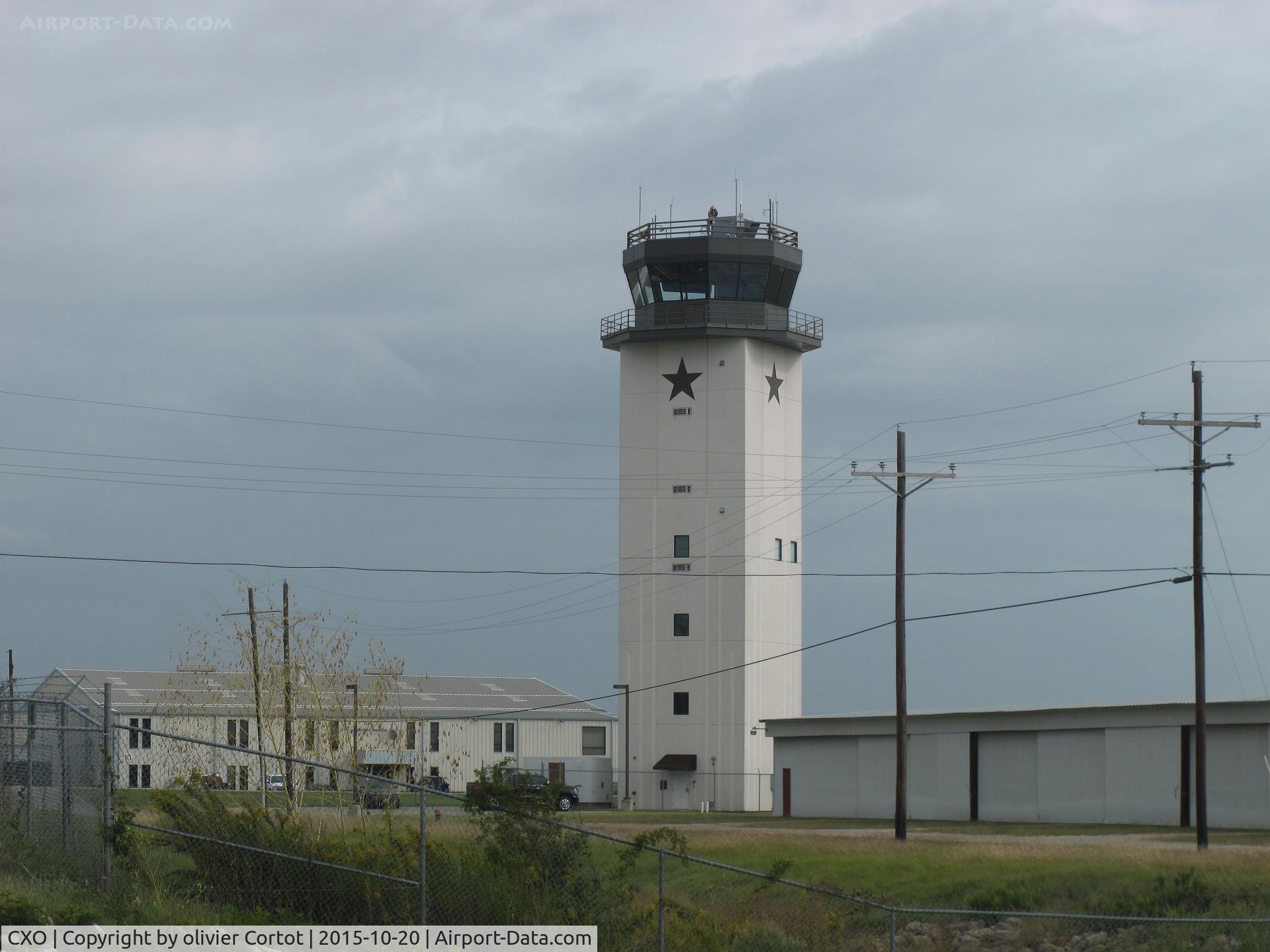 Lone Star Executive Airport (CXO) - the tower