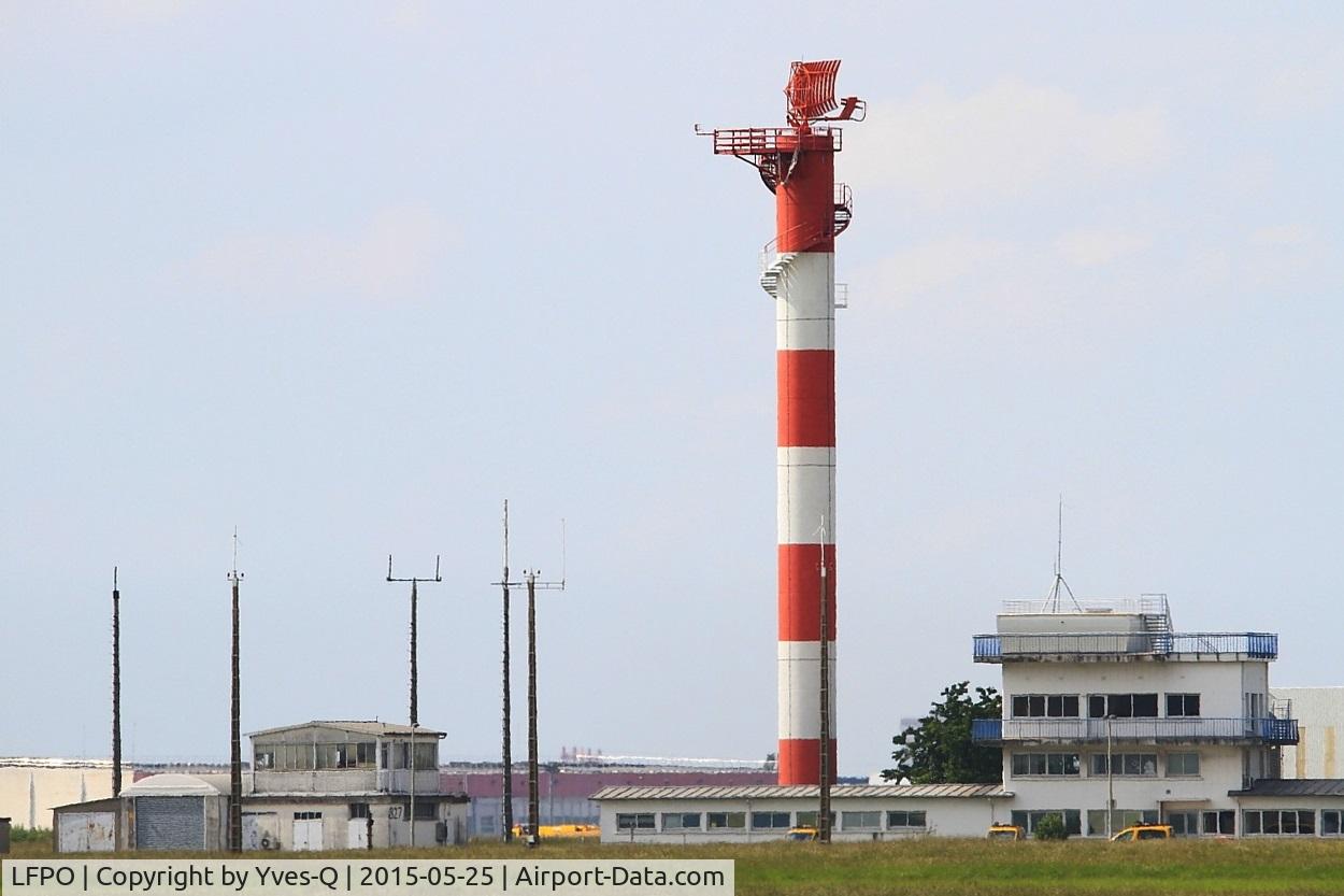 Paris Orly Airport, Orly (near Paris) France (LFPO) - Air traffic control radar tower, East side of Paris-Orly airport (LFPO-ORY)