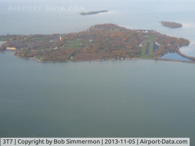 Middle Bass Island Airport (3T7) - Looking west on a nice fall day.