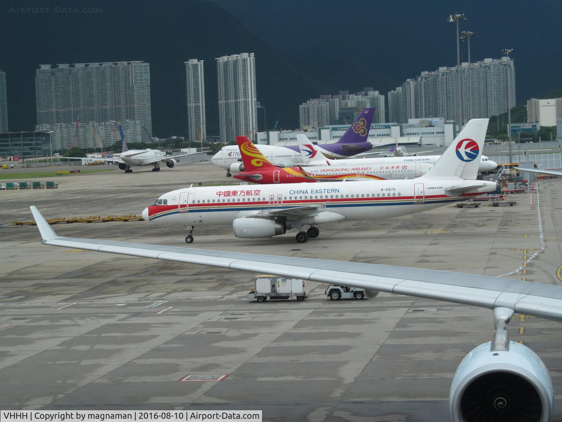 Hong Kong International Airport, Hong Kong Hong Kong (VHHH) - various on departure ramp