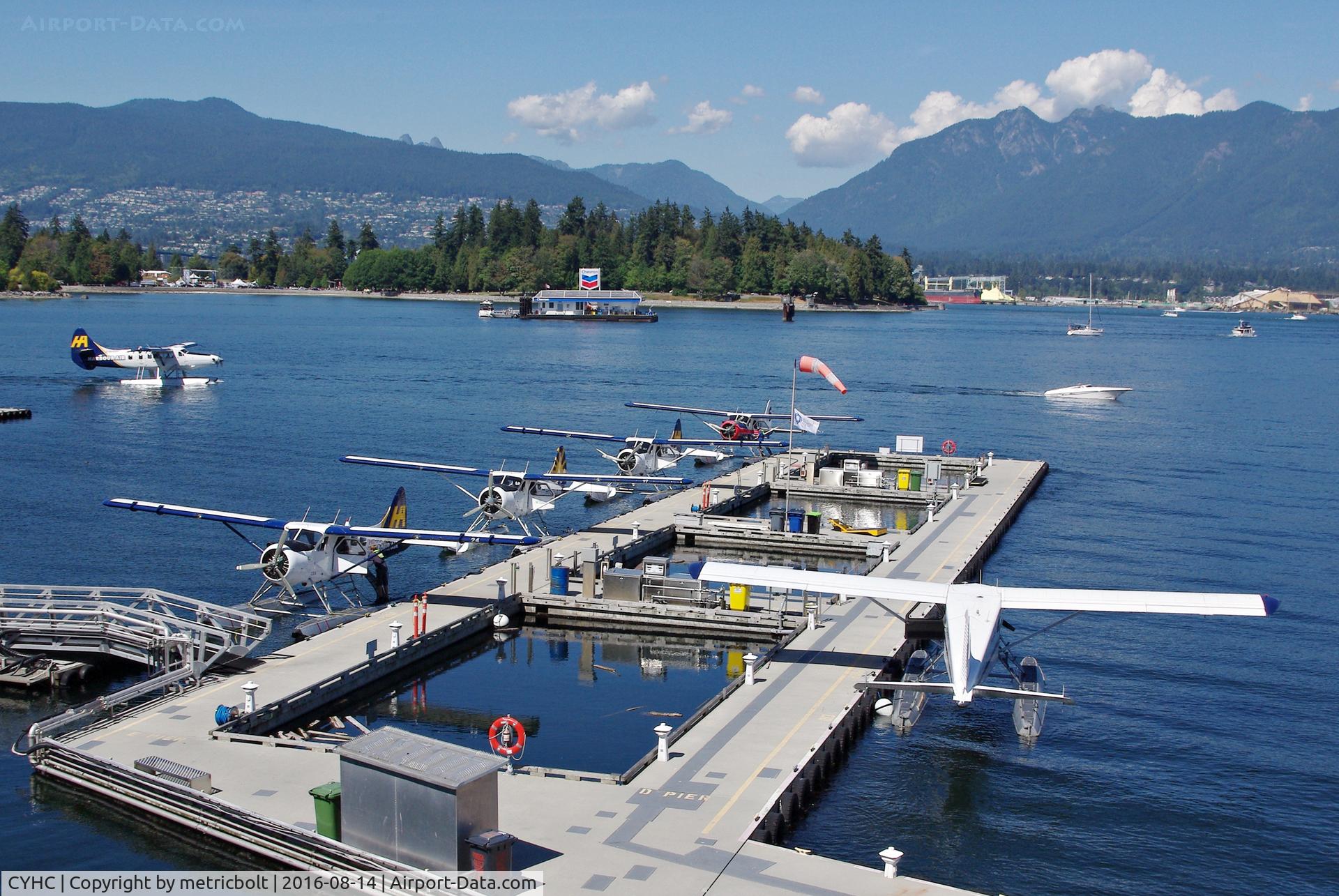 Vancouver Harbour Water Airport (Vancouver Coal Harbour Seaplane Base), Vancouver, British Columbia Canada (CYHC) - Sunday activity at Coal Harbour