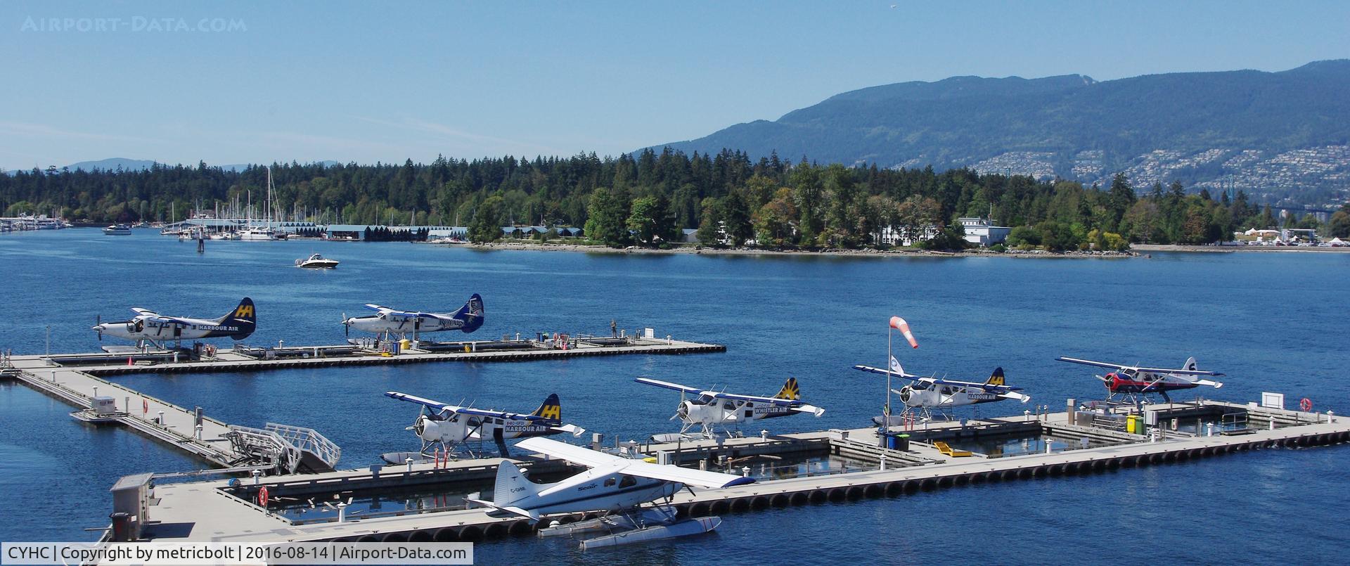 Vancouver Harbour Water Airport (Vancouver Coal Harbour Seaplane Base), Vancouver, British Columbia Canada (CYHC) - Sunday activity at Coal Harbour