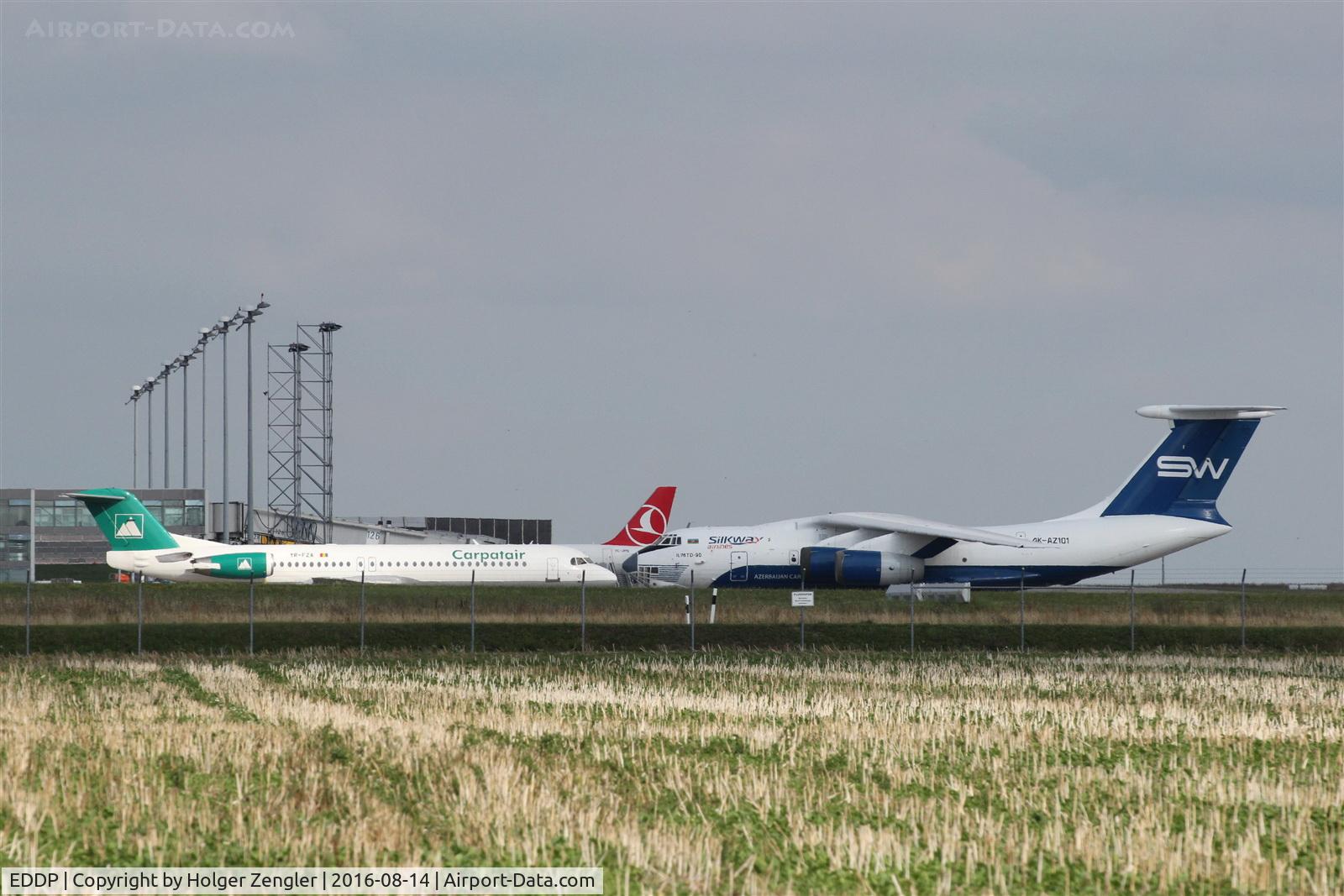 Leipzig/Halle Airport, Leipzig/Halle Germany (EDDP) - Lazy sunday afternoon on apron 1 west.....