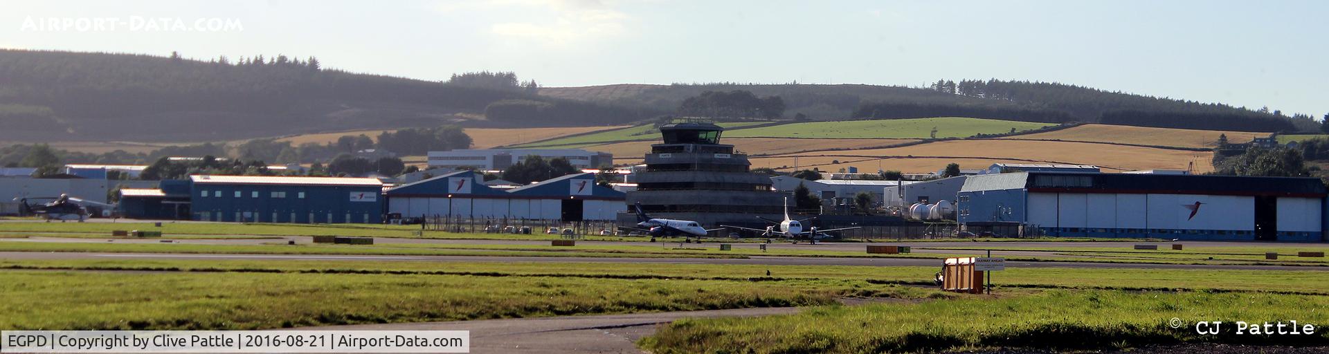 Aberdeen Airport, Aberdeen, Scotland United Kingdom (EGPD) - Aberdeen EGPD skyline panorama