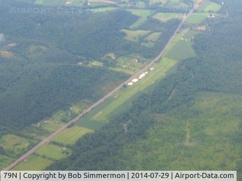 Ridge Soaring Gliderport (79N) - Overflying at 4500 ft.