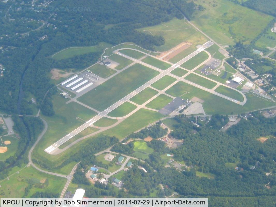 Dutchess County Airport (POU) - Looking north