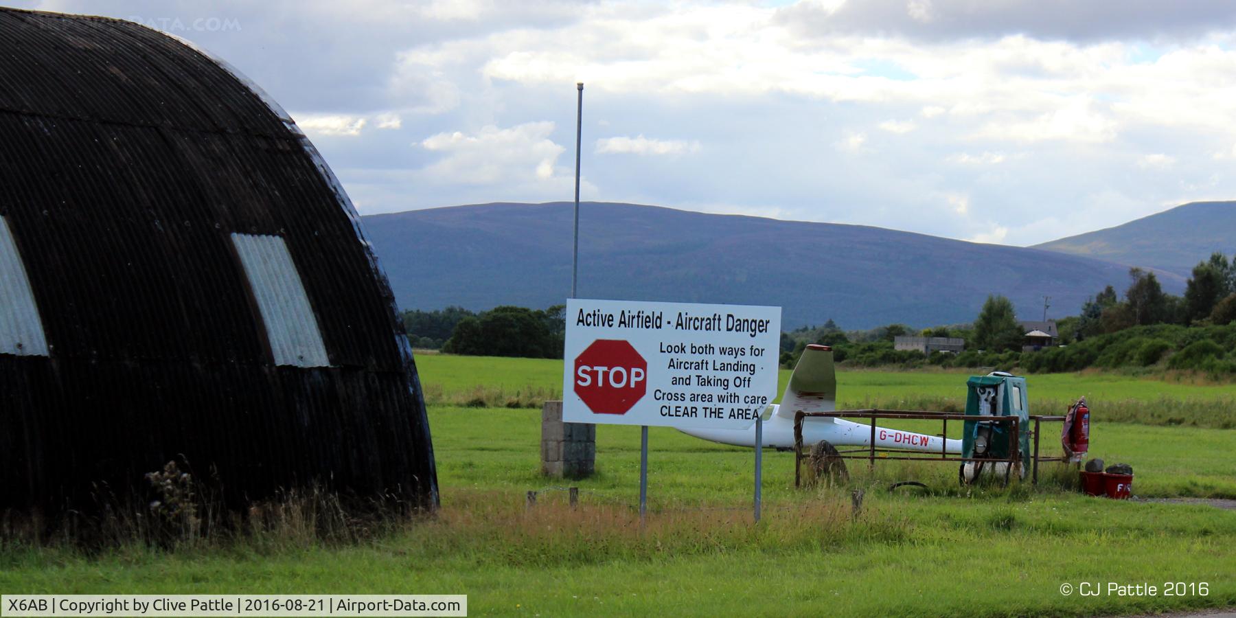 X6AB Airport - Airfield view at Aboyne