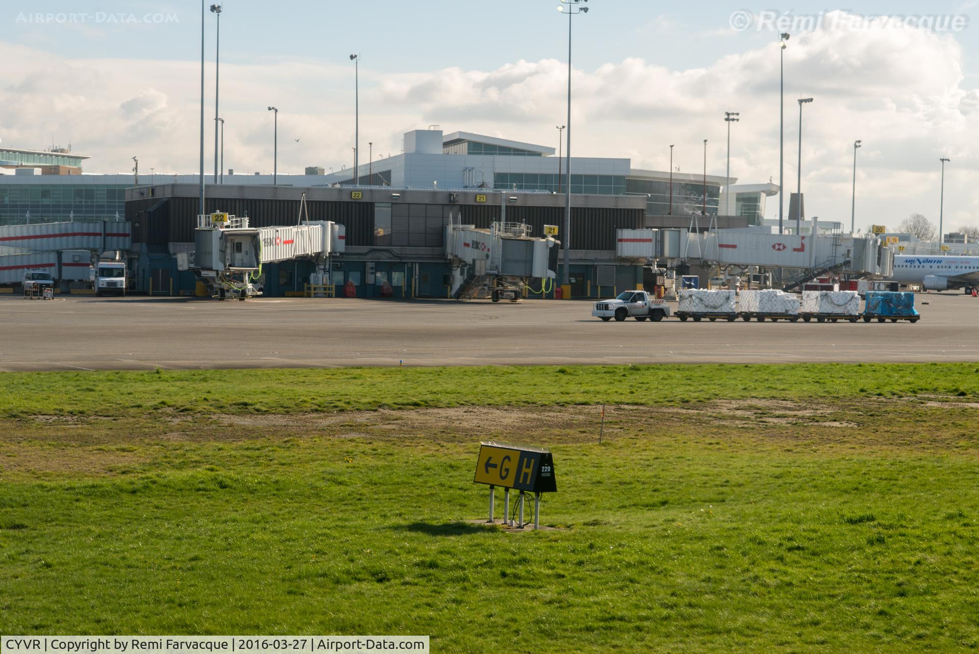 Vancouver International Airport, Vancouver, British Columbia Canada (CYVR) - View of gates 20-22 in domestic terminal. CMA flies from here, as well as a number of smaller lines.