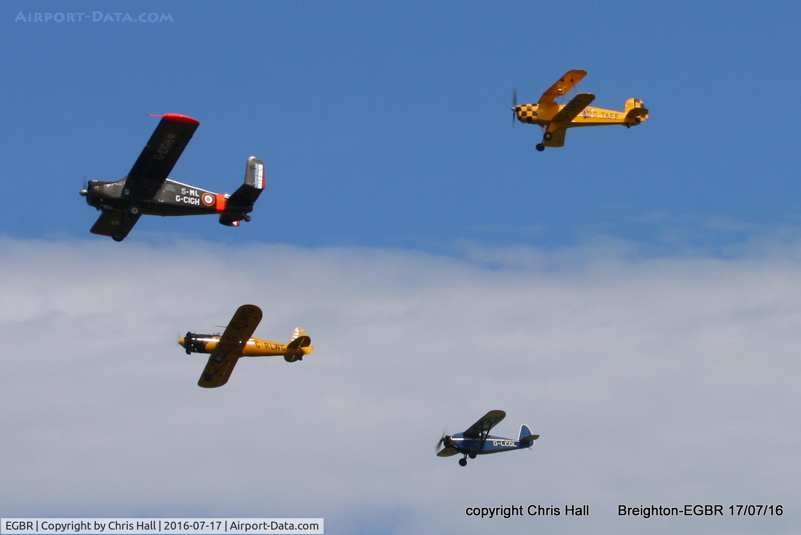 EGBR Airport - at Breighton's summer fly in