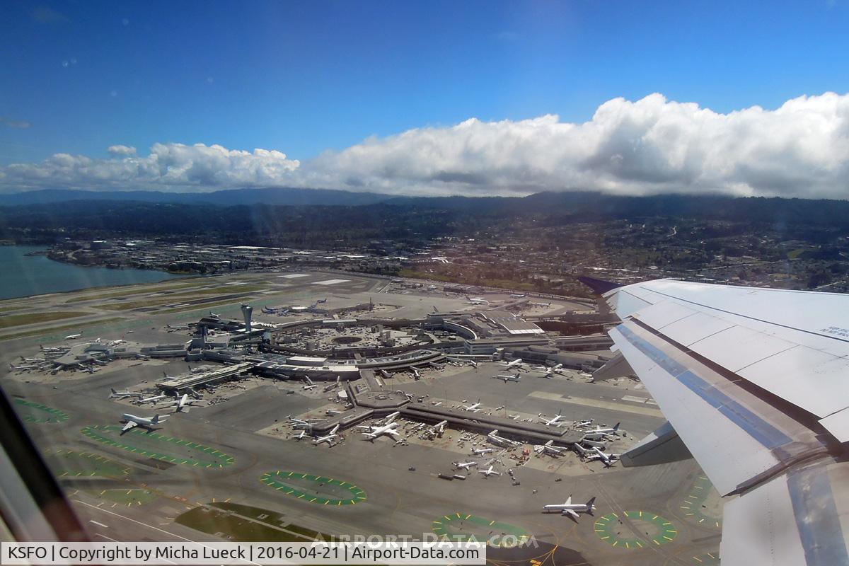 San Francisco International Airport (SFO) - Taken from N477UA, SFO-LAX