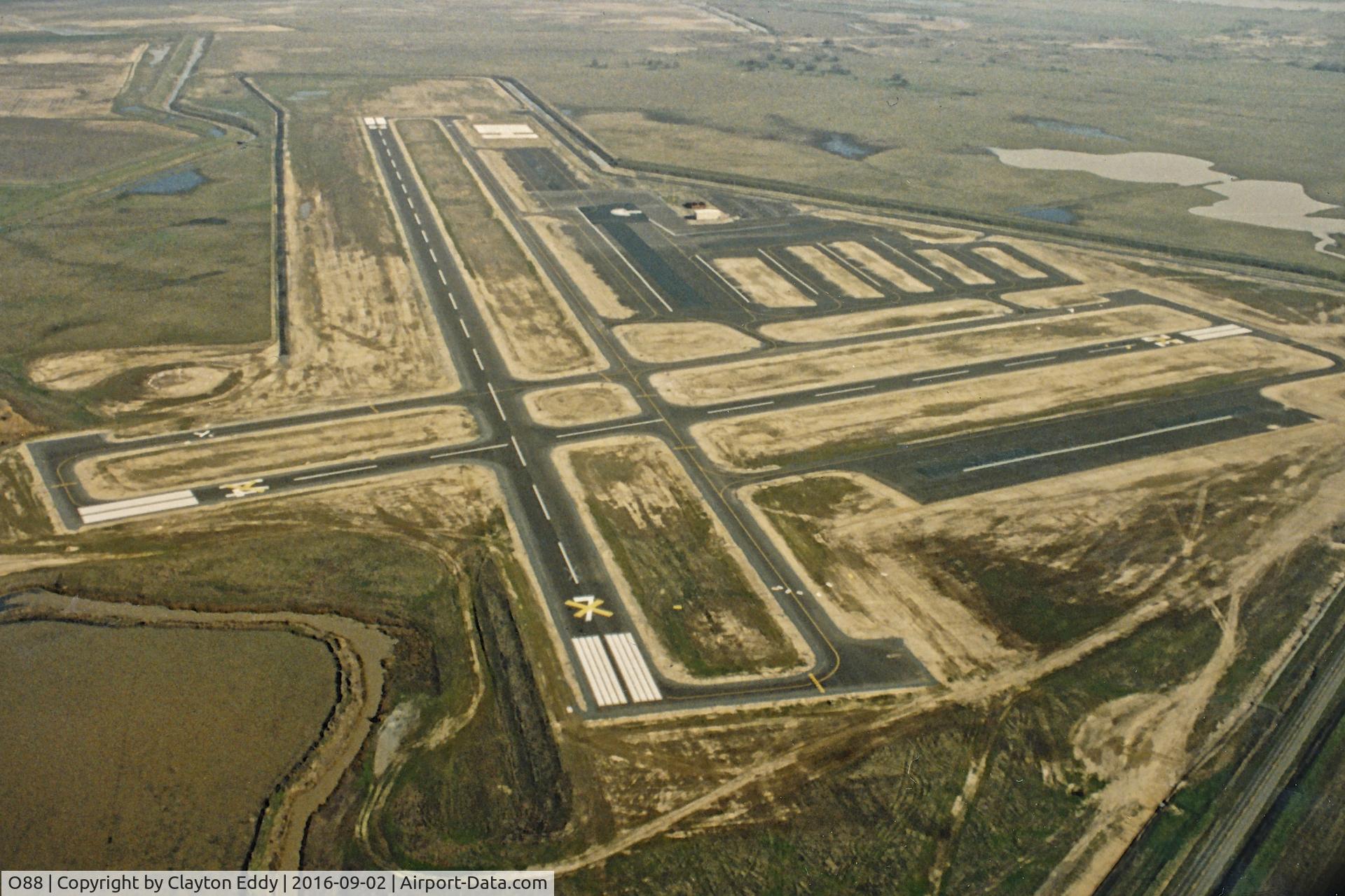 Rio Vista Municipal Airport (O88) - Rio Vista airport under construction.