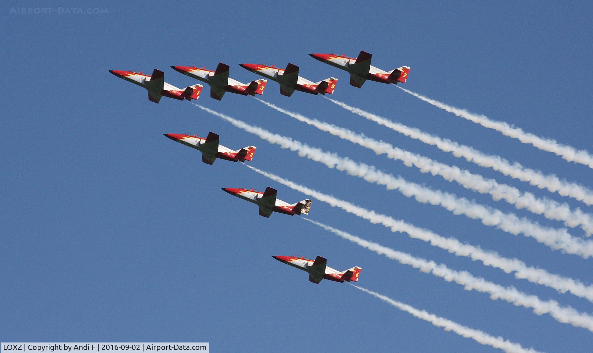 LOXZ Airport - Patrulla Aguila at Airpower 16