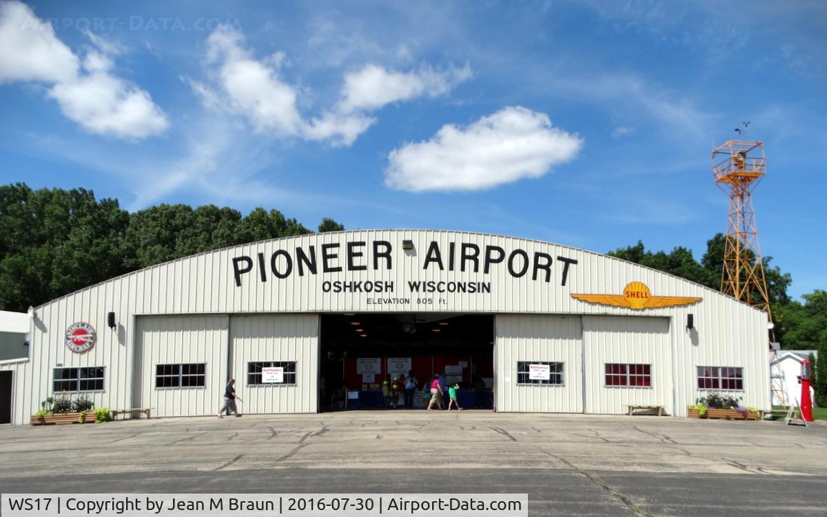 Pioneer Airport (WS17) - The whole airport is built to look like a 1930s period airfield. Privately owned for general aviation use, also home of the EAA AirVenture Museum.