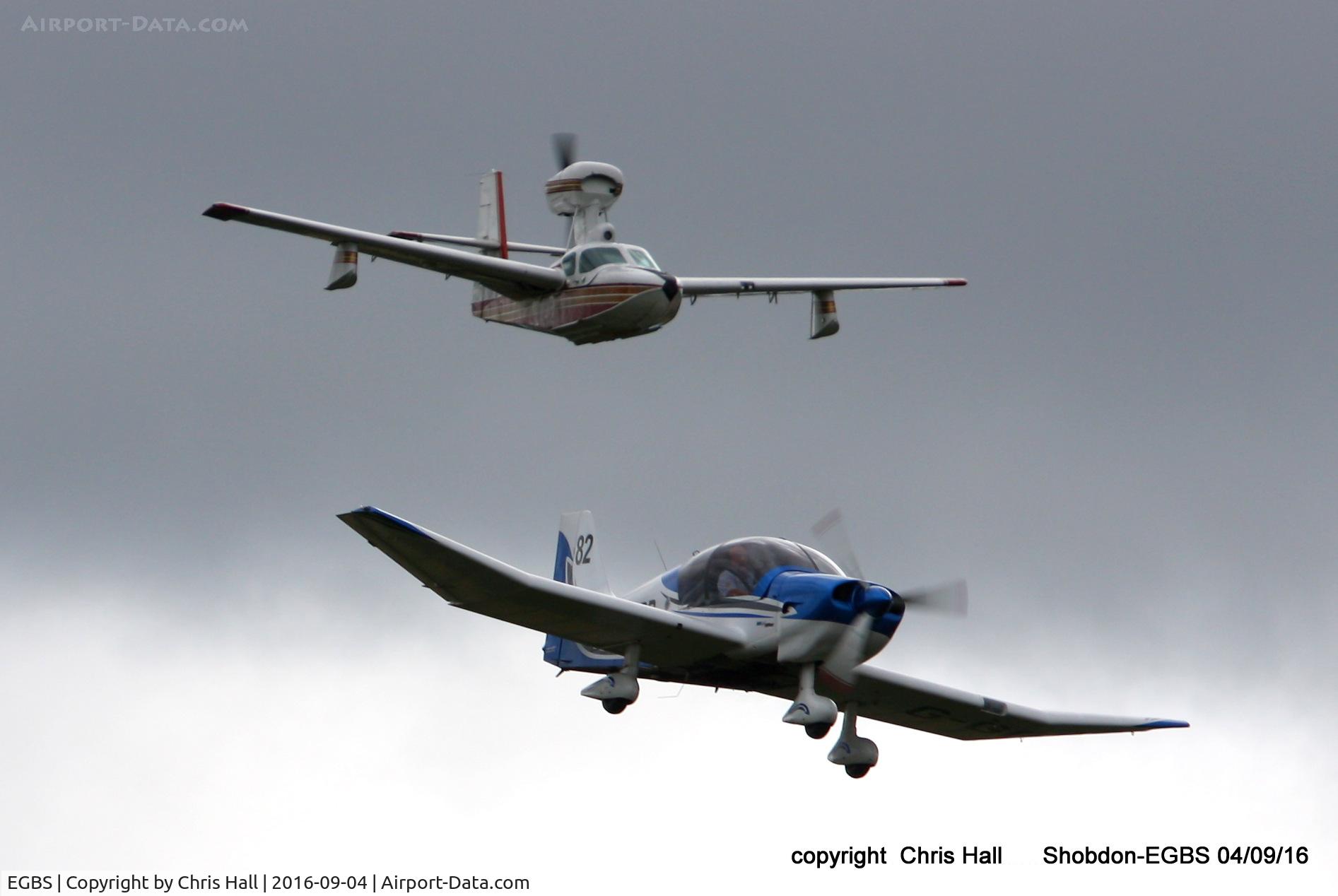 Shobdon Aerodrome Airport, Leominster, England United Kingdom (EGBS) - Royal Aero Club RRRA air race at Shobdon