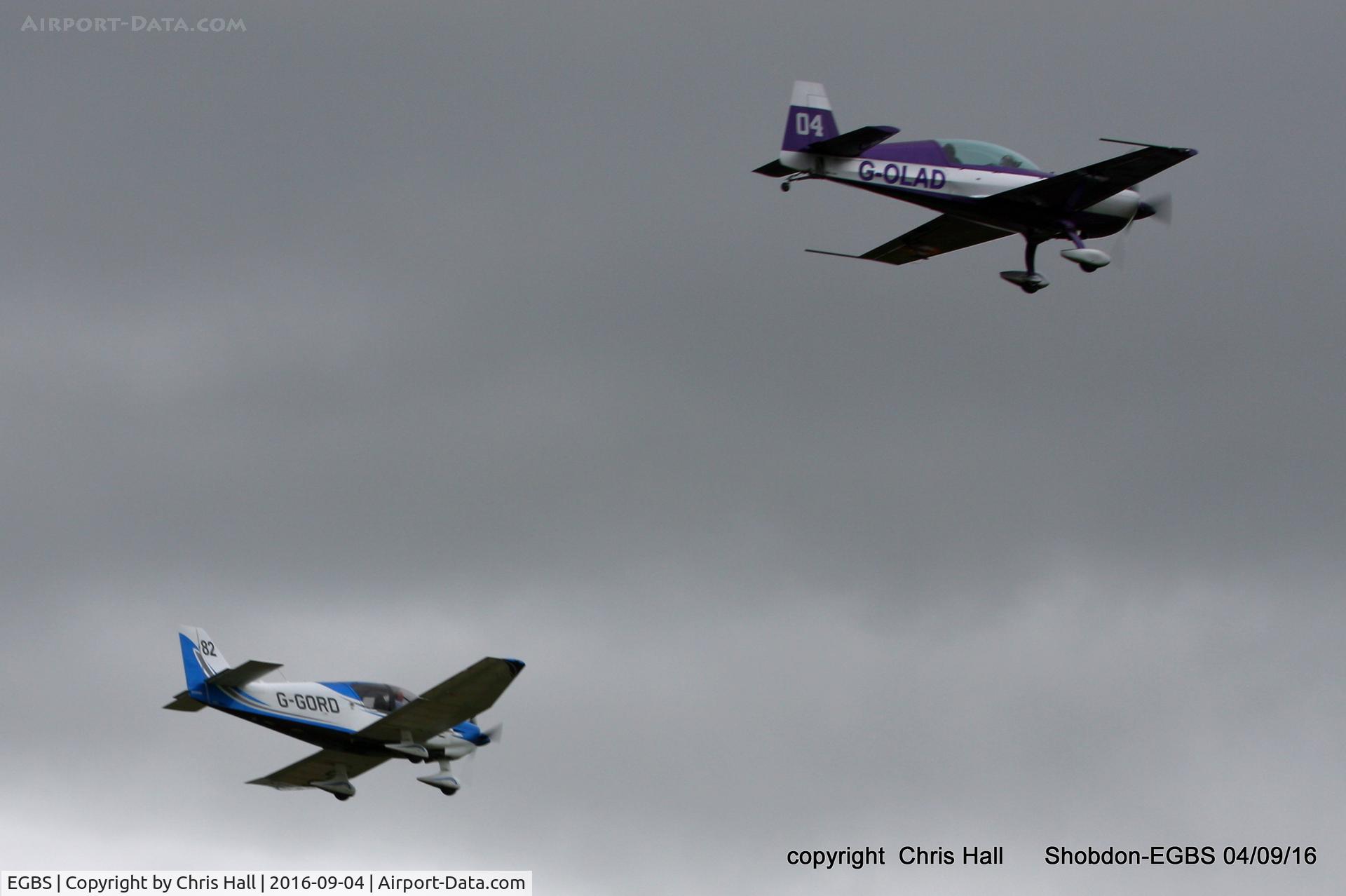 Shobdon Aerodrome Airport, Leominster, England United Kingdom (EGBS) - Royal Aero Club RRRA air race at Shobdon