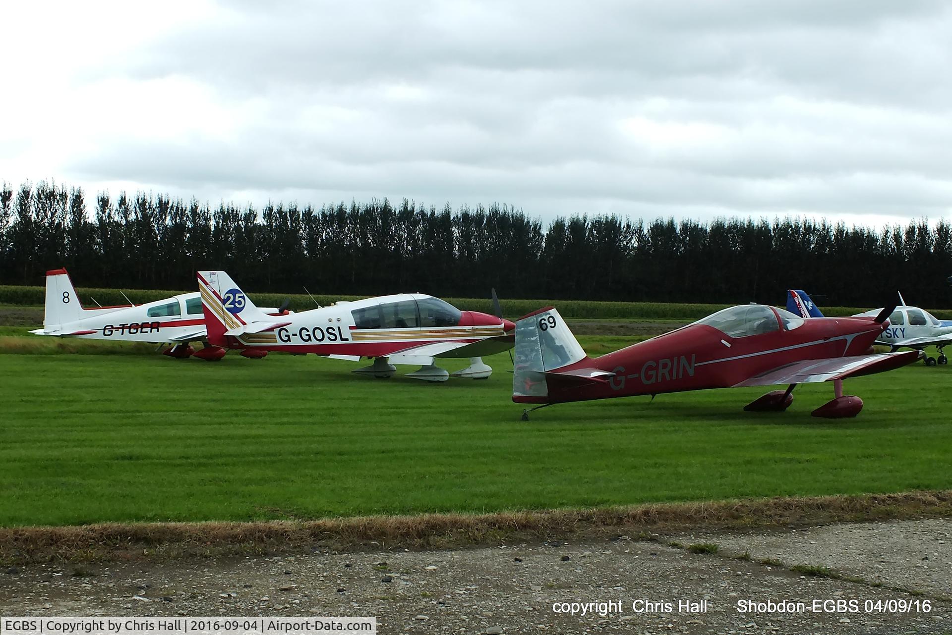 Shobdon Aerodrome Airport, Leominster, England United Kingdom (EGBS) - Royal Aero Club RRRA air race at Shobdon