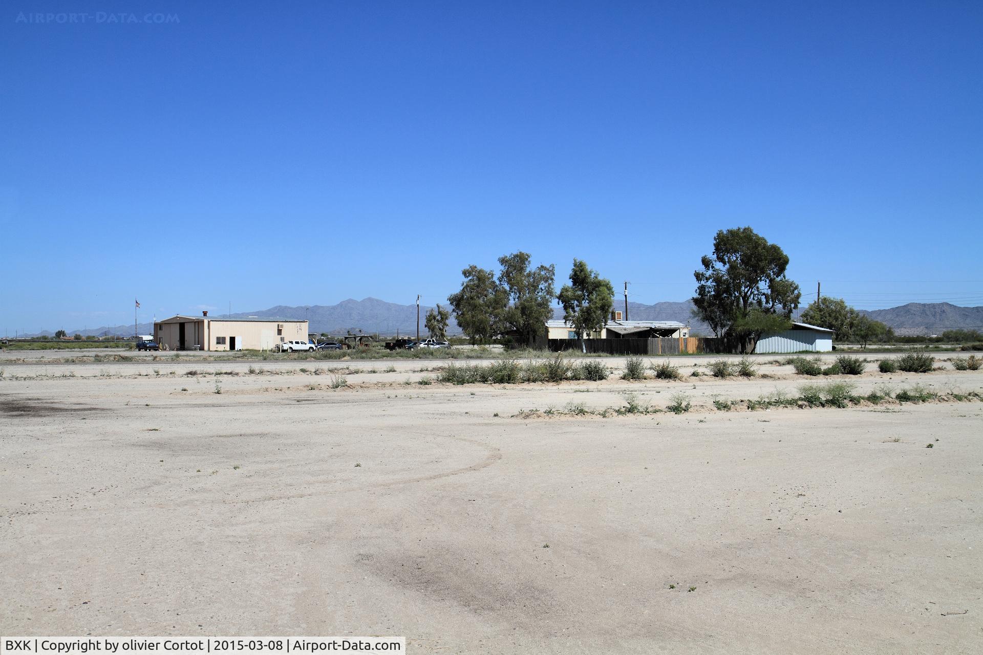 Buckeye Municipal Airport (BXK) - one of the hangars