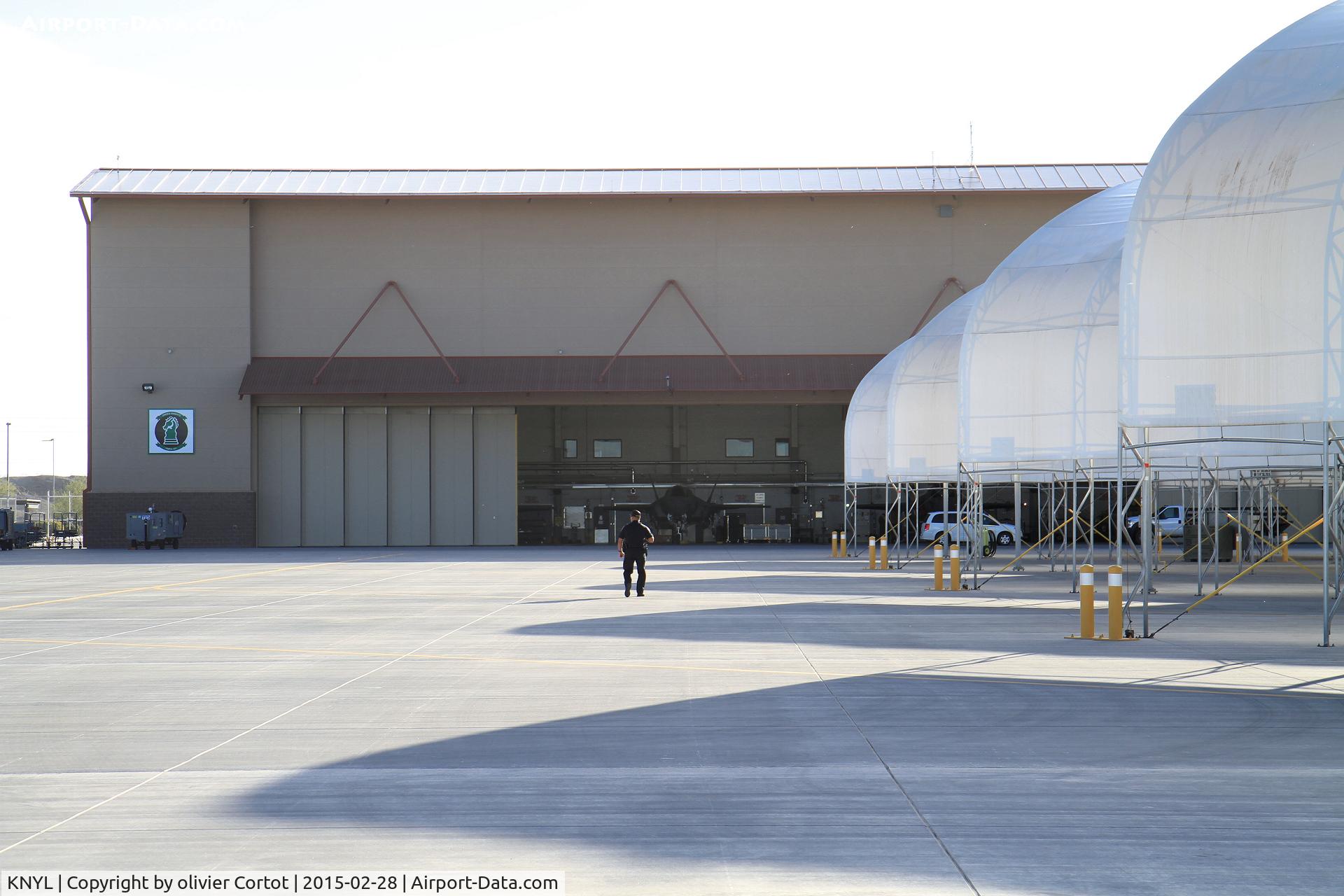 Yuma Mcas/yuma International Airport (NYL) - f-35 hangar
