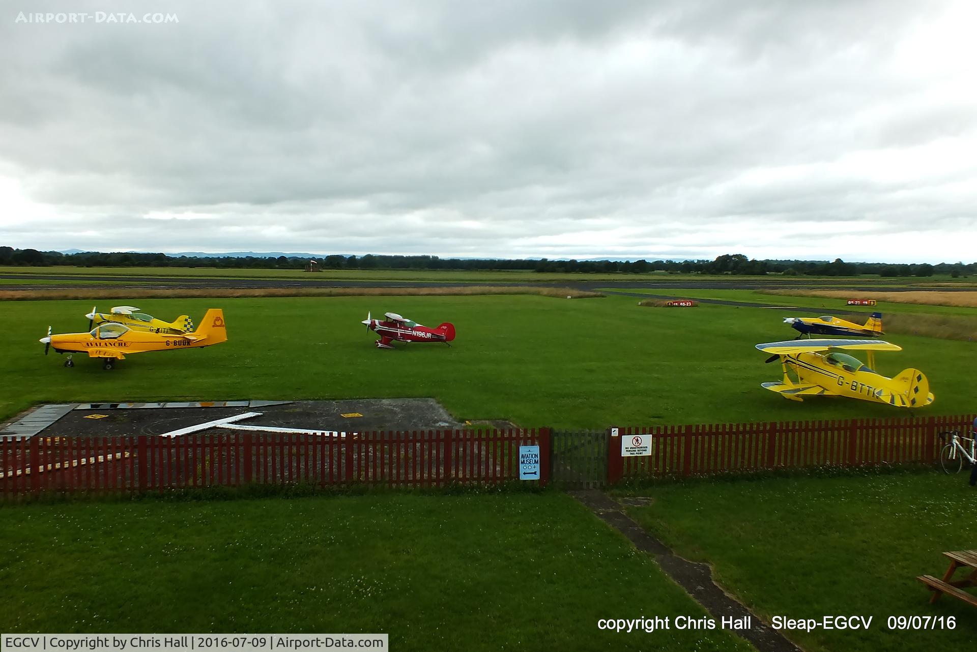 Sleap Airfield Airport, Shrewsbury, England United Kingdom (EGCV) - Sleap Airfield
