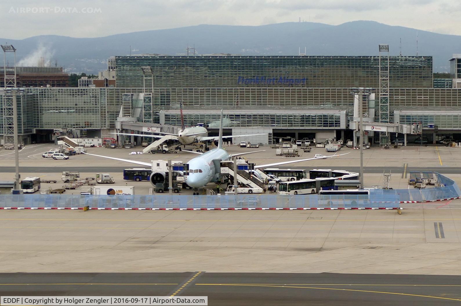 Frankfurt International Airport, Frankfurt am Main Germany (EDDF) - Apron at Terminal 1....