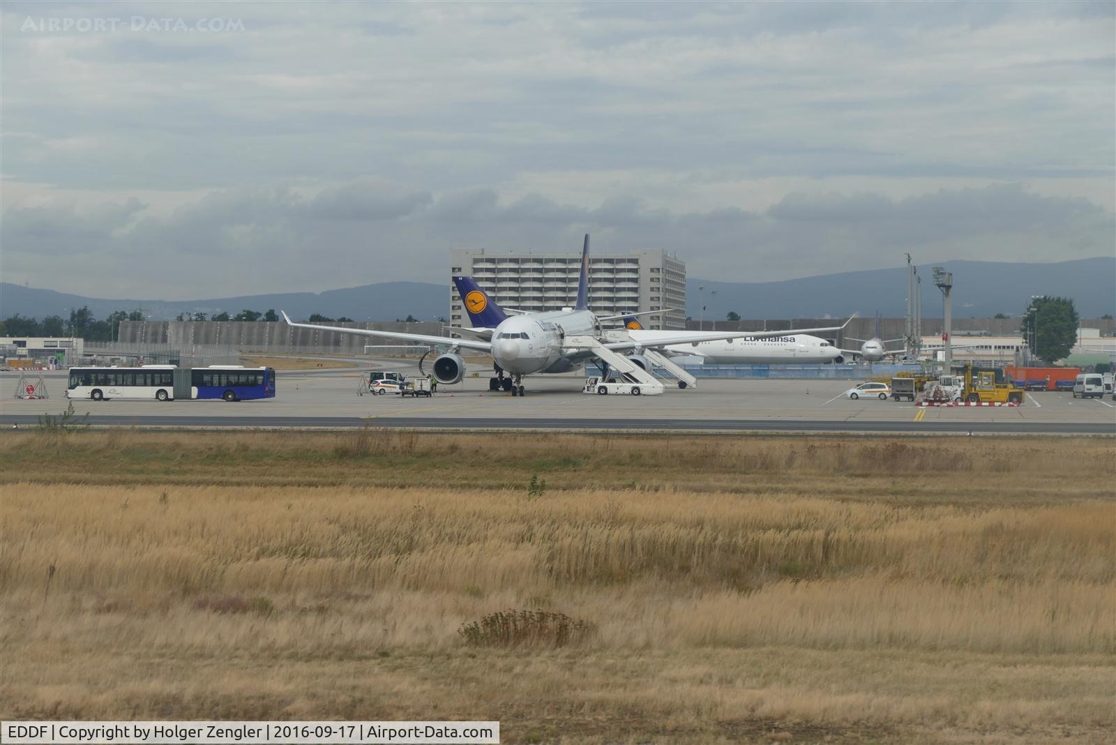 Frankfurt International Airport, Frankfurt am Main Germany (EDDF) - Outer apron of Lufthansa....