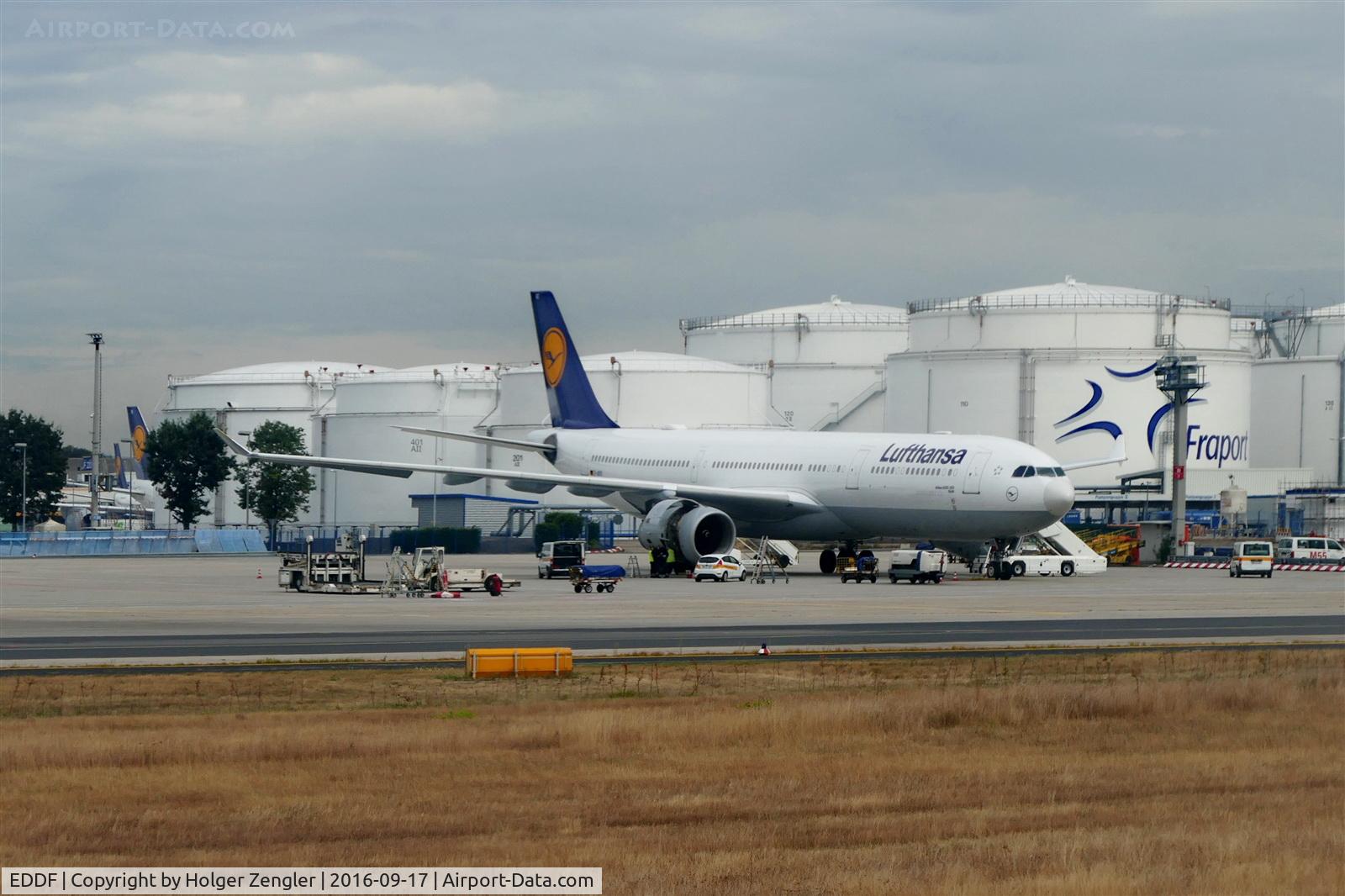 Frankfurt International Airport, Frankfurt am Main Germany (EDDF) - Outer Lufthansa apron at western depot...