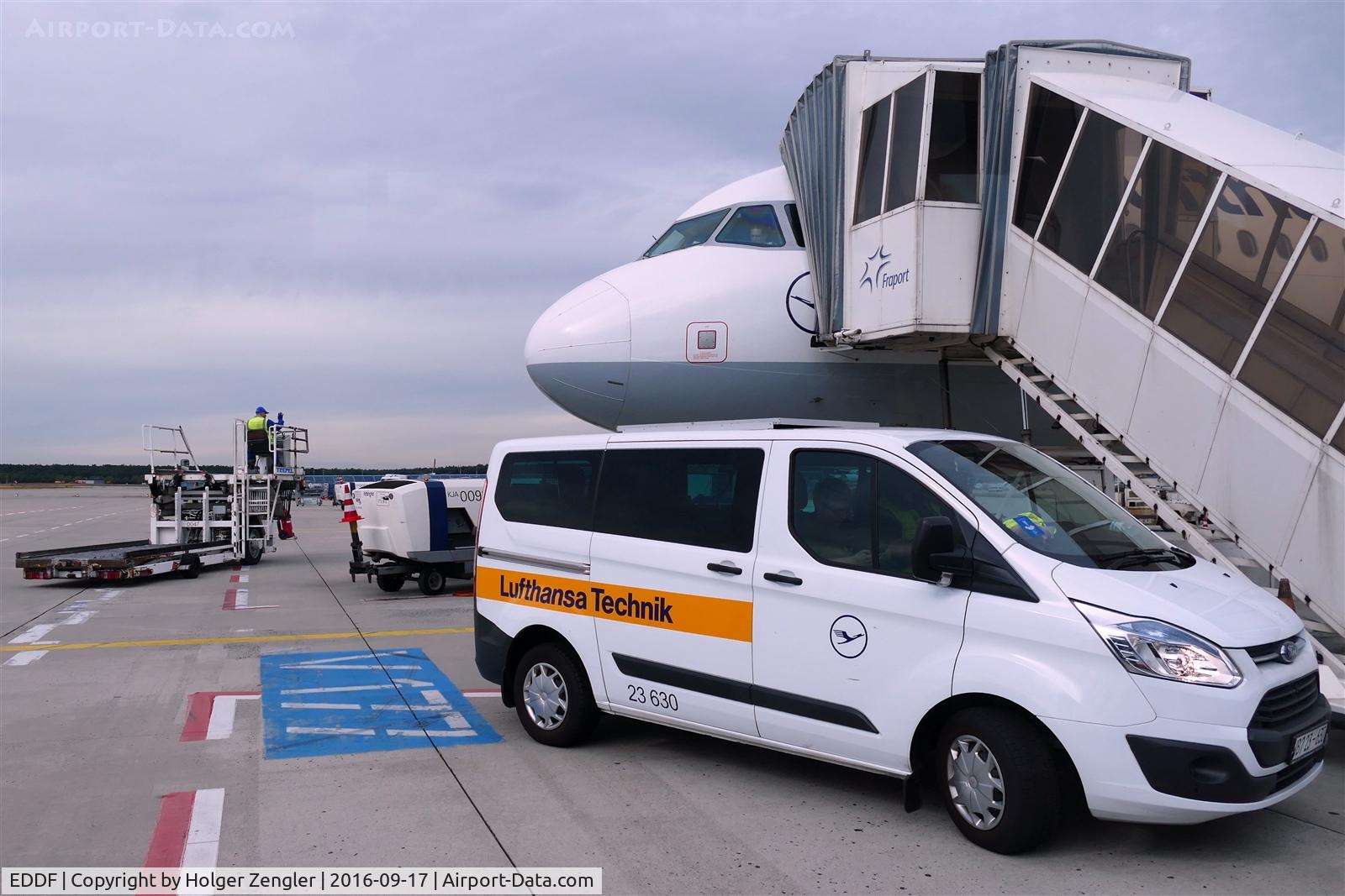 Frankfurt International Airport, Frankfurt am Main Germany (EDDF) - Snapshot at stand V177...