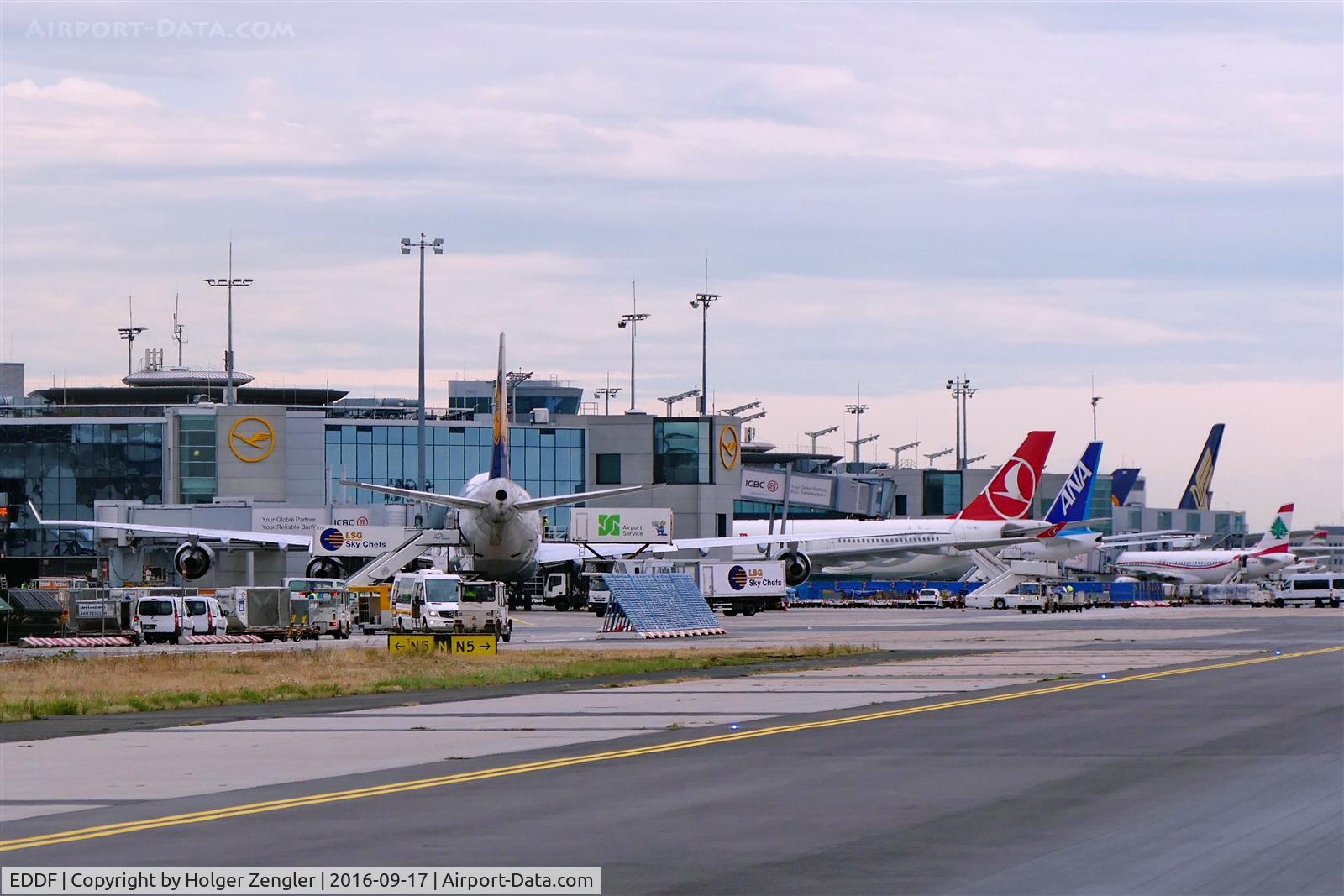 Frankfurt International Airport, Frankfurt am Main Germany (EDDF) - Looks like a rush at terminal 2...