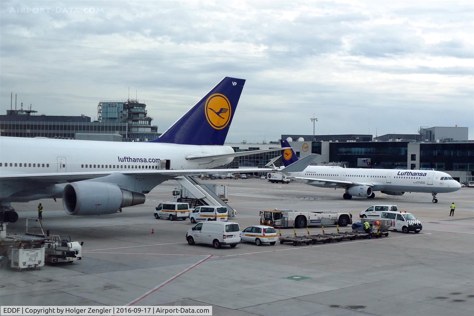 Frankfurt International Airport, Frankfurt am Main Germany (EDDF) - At terminal 1...