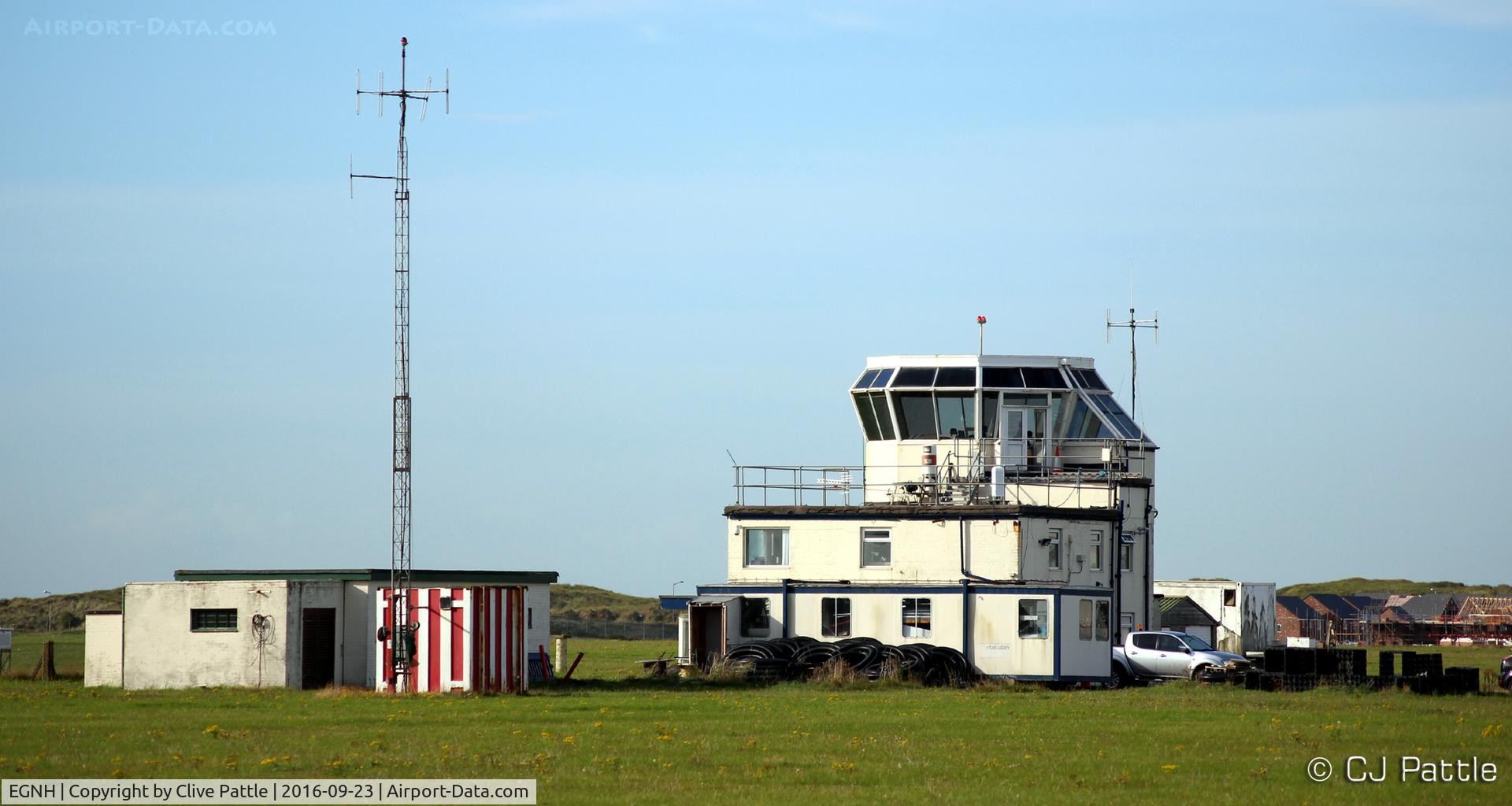 Blackpool International Airport, Blackpool, England United Kingdom (EGNH) - The iconic tower at Blackpool EGNH