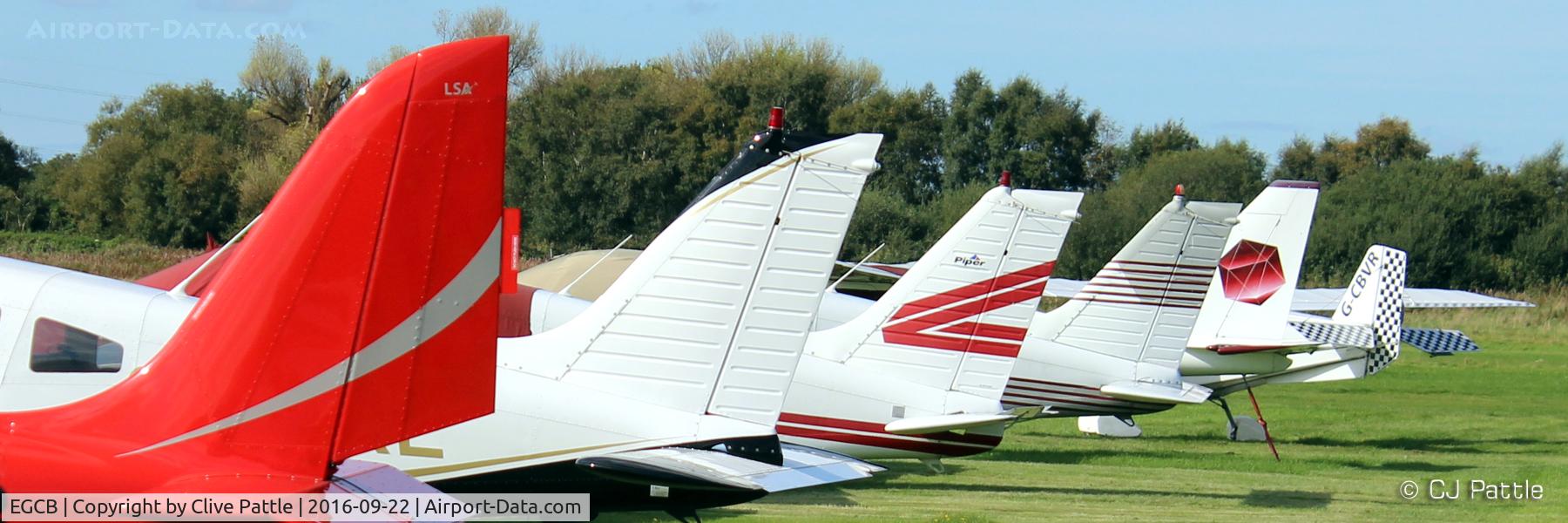 City Airport Manchester, Manchester, England United Kingdom (EGCB) - Tails - at Manchester City Airport, Barton EGCB