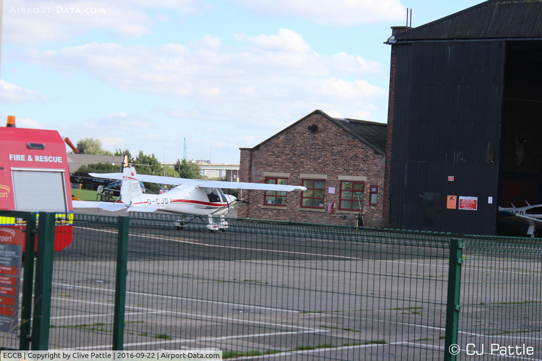 City Airport Manchester, Manchester, England United Kingdom (EGCB) - 1930's hangar at Manchester City Airport, Barton EGCB